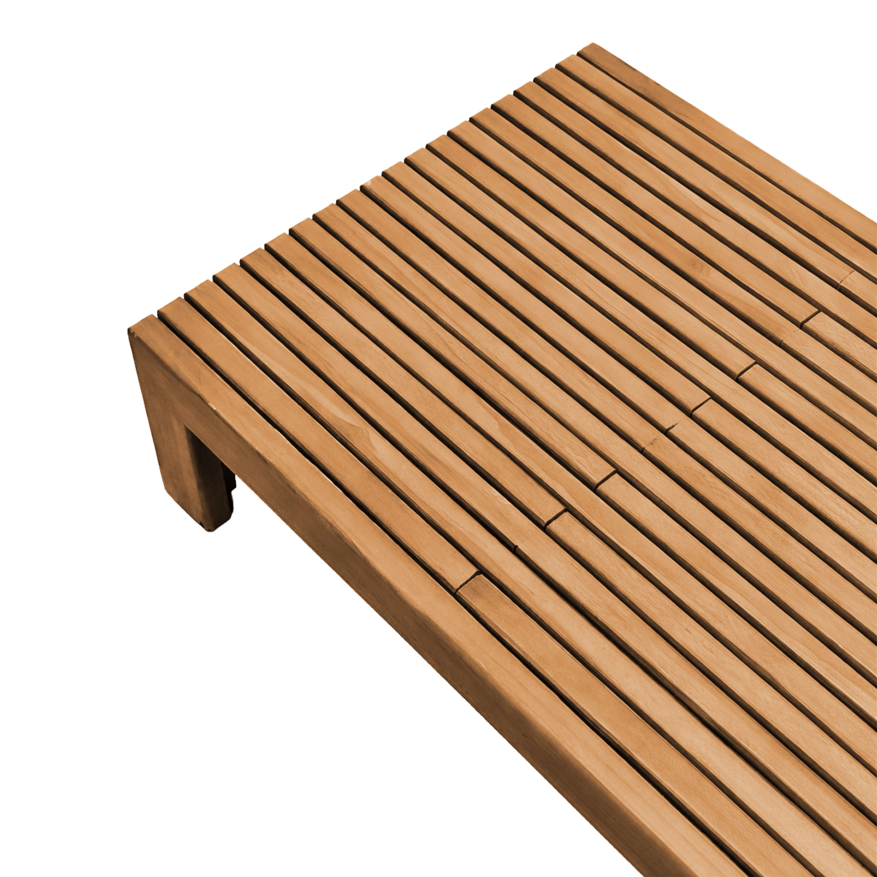 AXI Rowan 2-in-1 Sunbed and Garden Bench - Teak