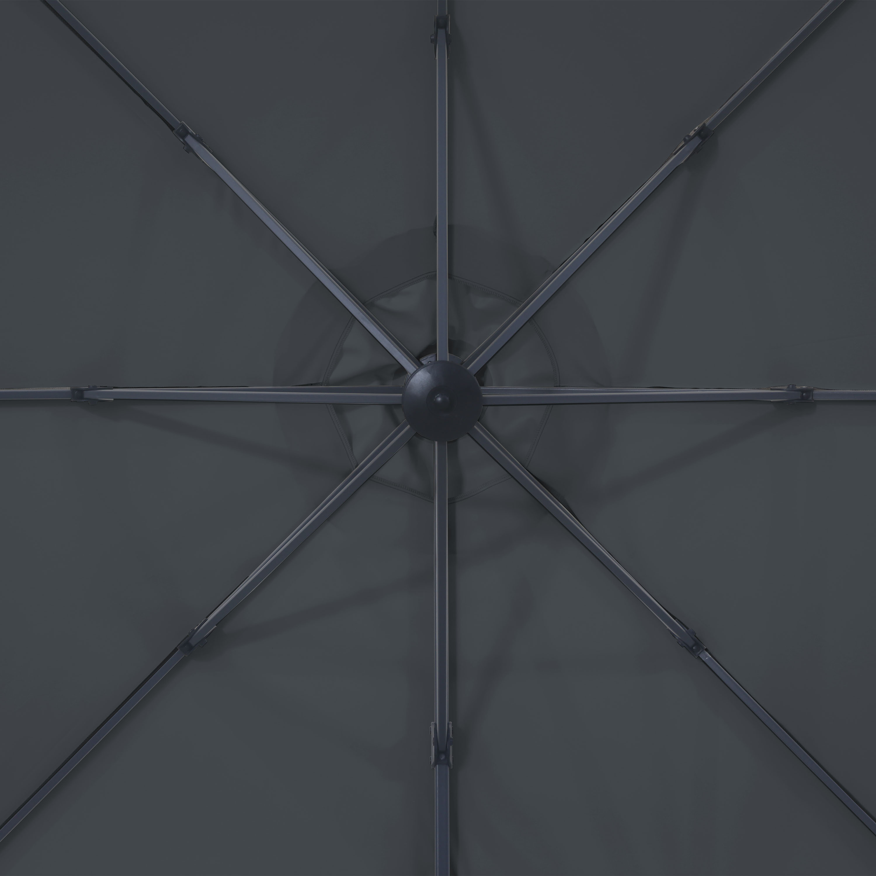 AXI Solis Cantilever Parasol Ø 300cm Anthracite/Grey
