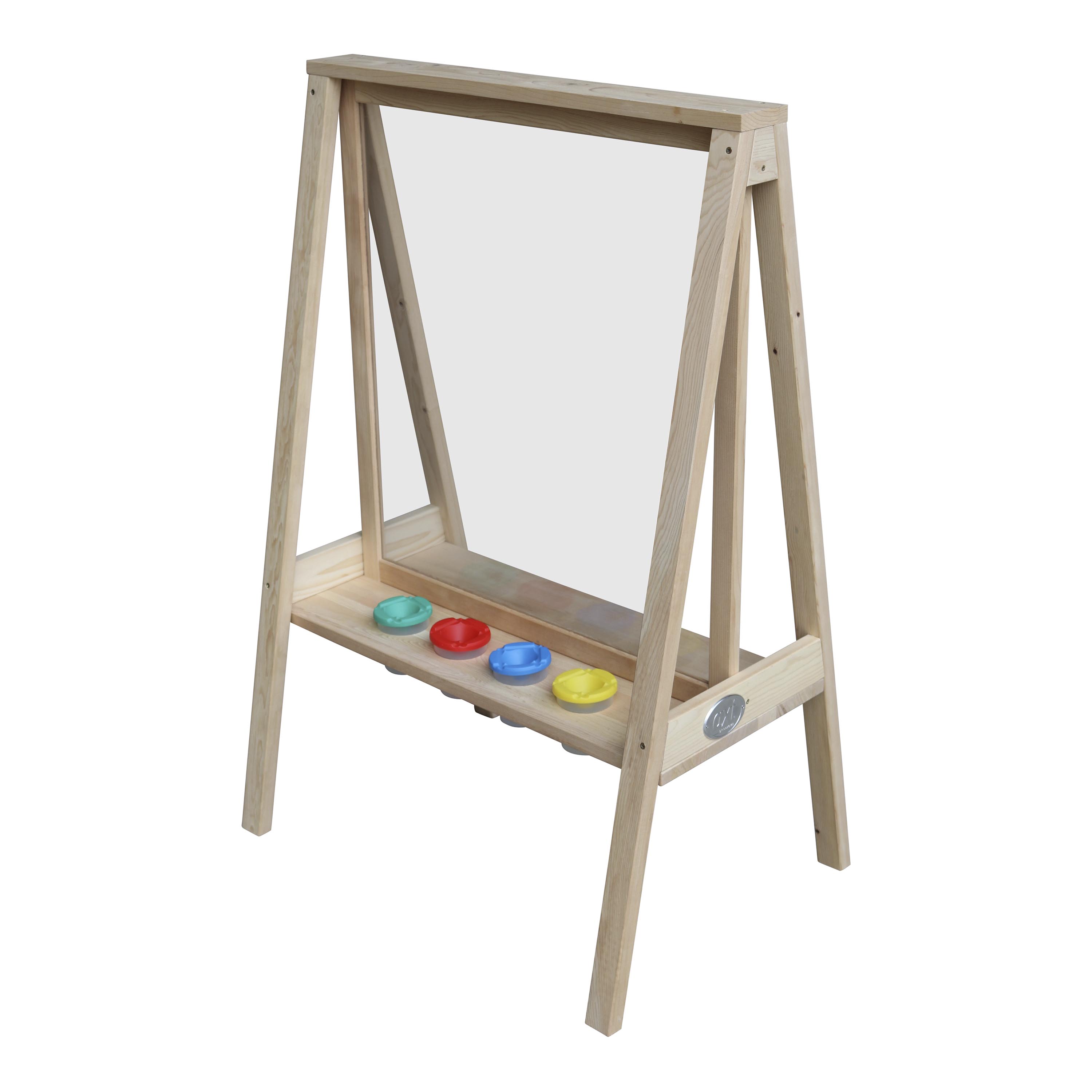 AXI Eric Activity Easel - Natural Brown
