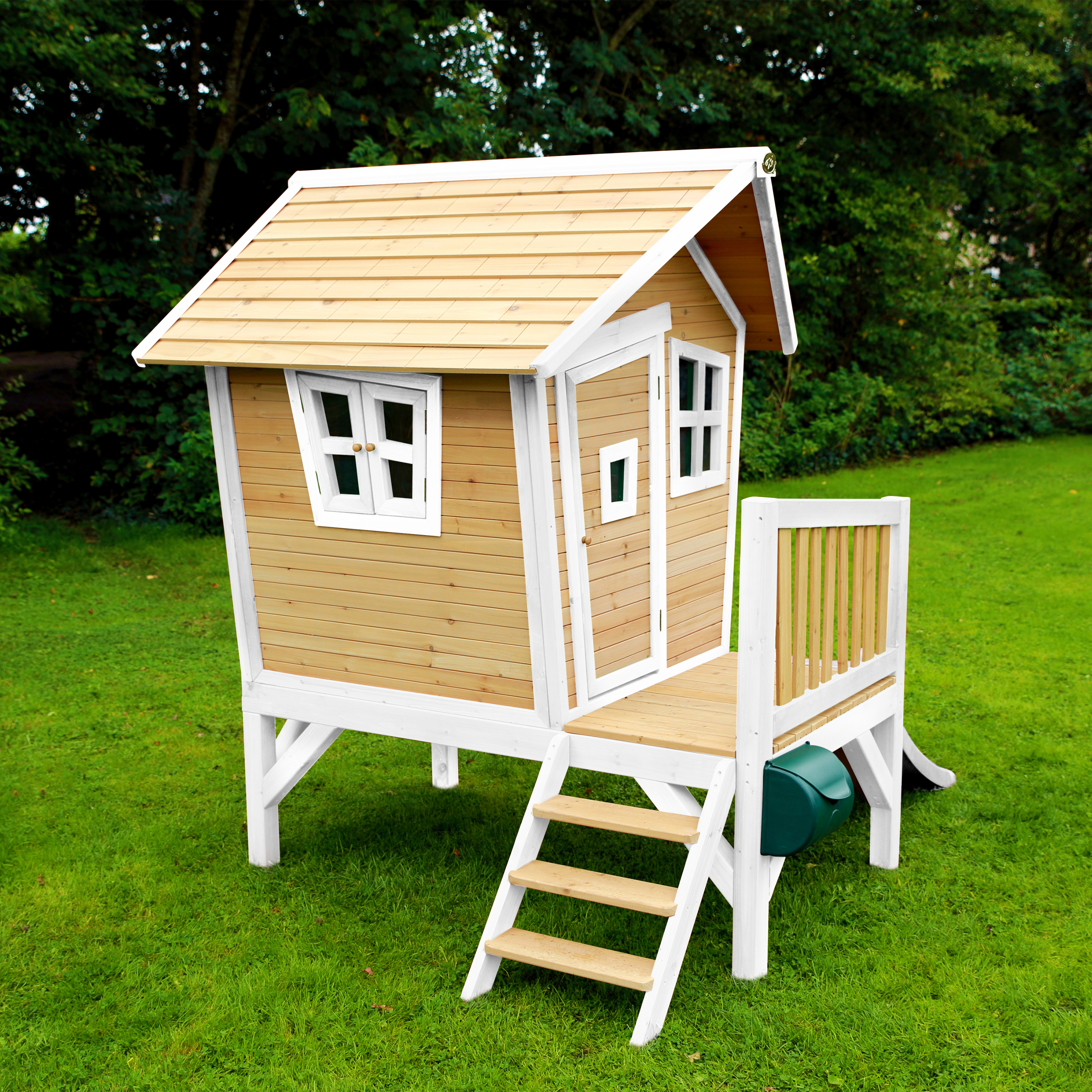 AXI Robin Playhouse Brown/White - White Slide