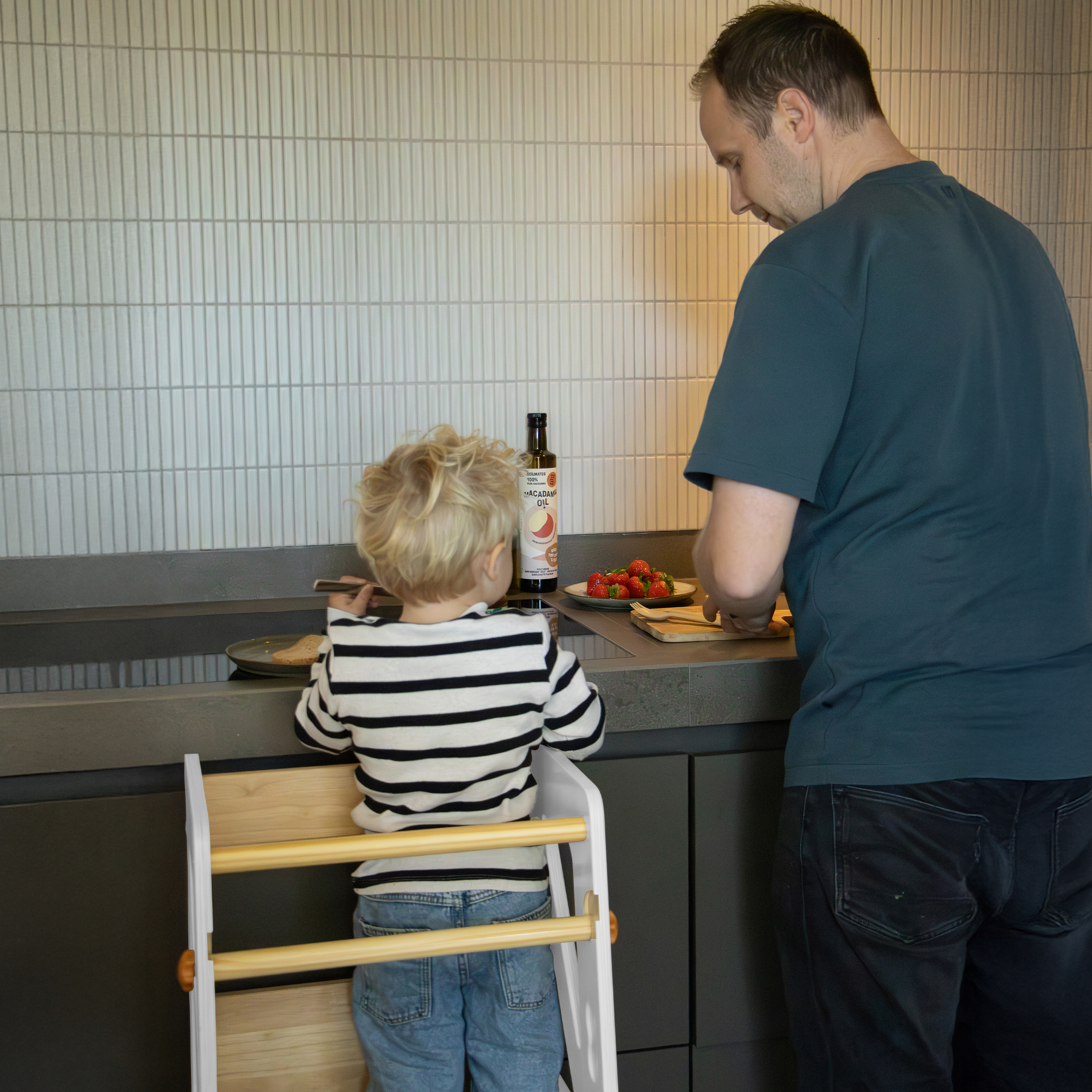 Sunny Liv Learning Tower Natural/white