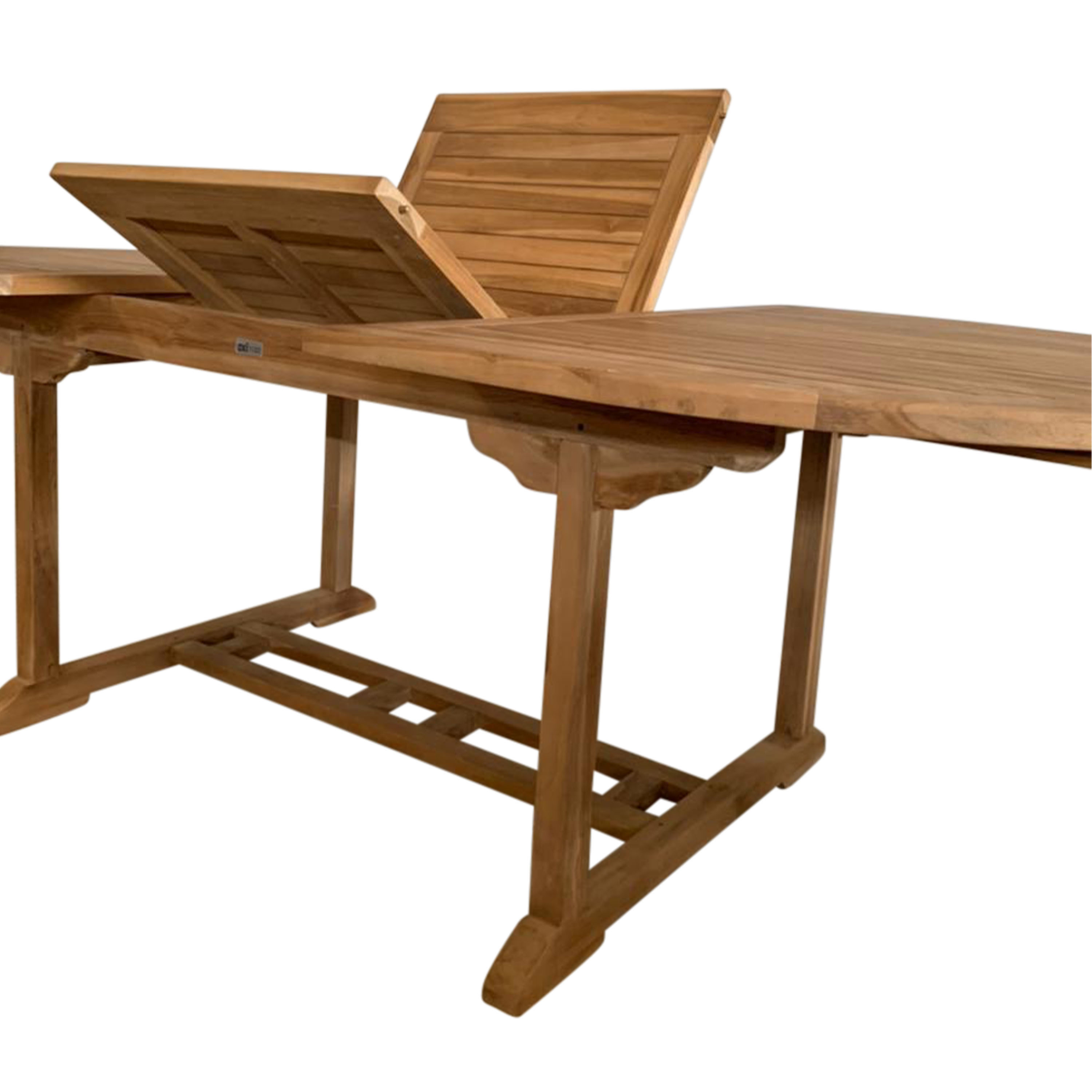 AXI Marzi/Alva 180-240 cm Garden Set 7-piece Teak - Extendable