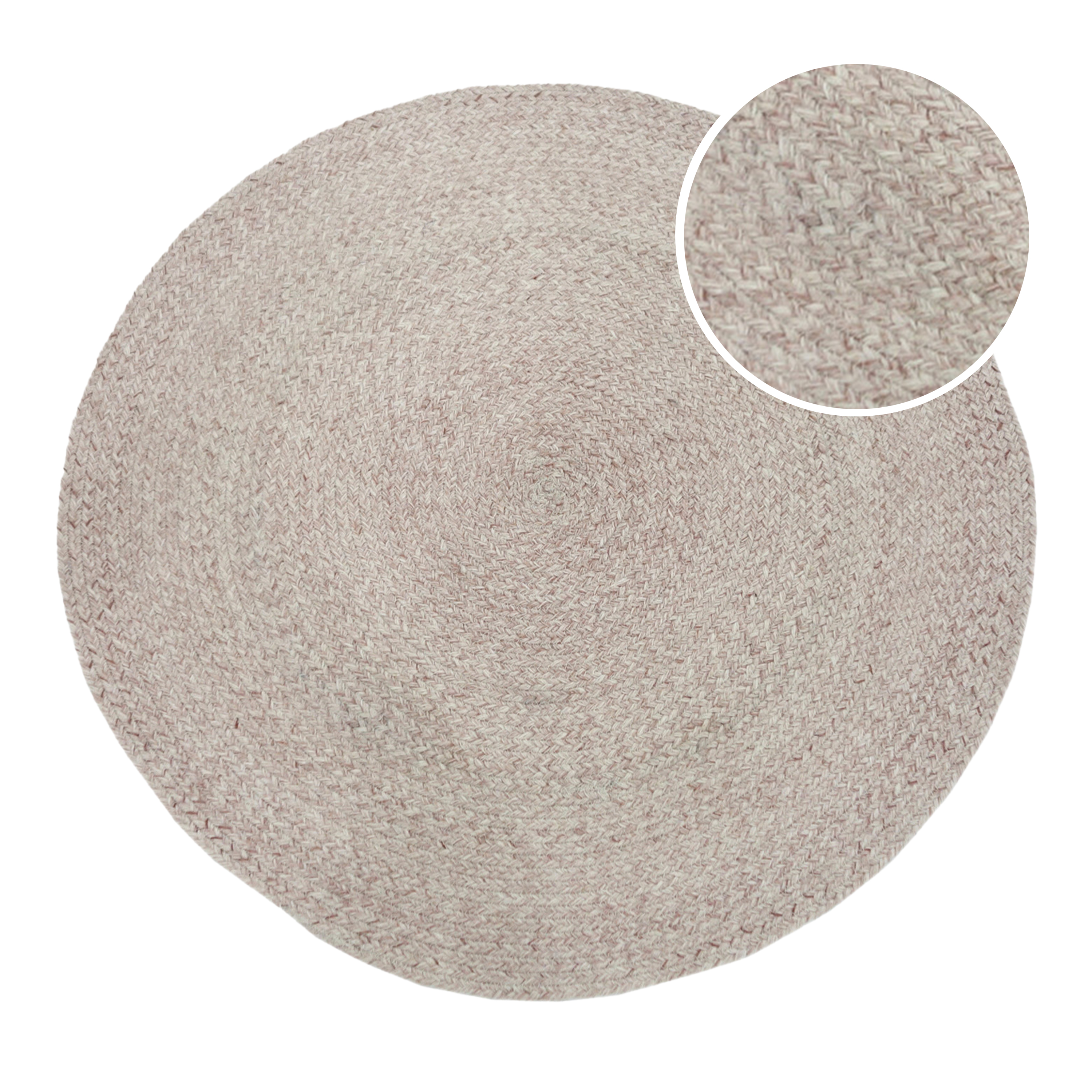 AXI Corfu Outdoor Rug – Round – Ø 180 cm – Beige