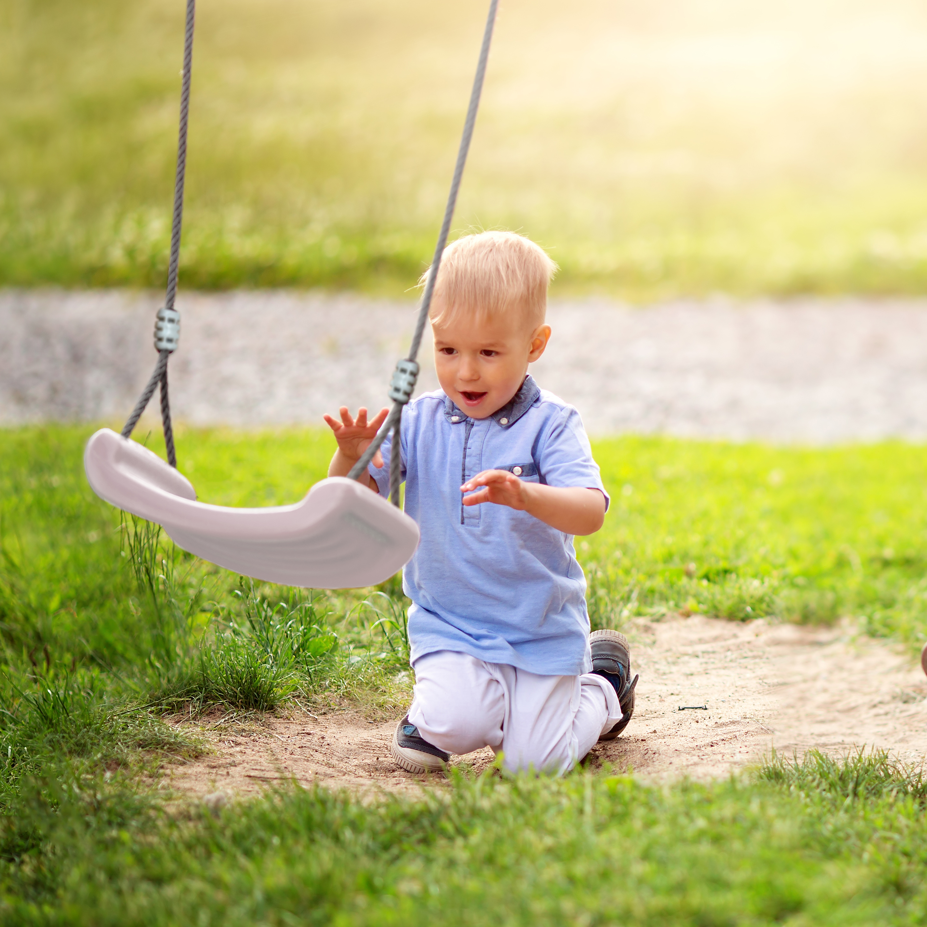 AXI Single Metal Swing Set