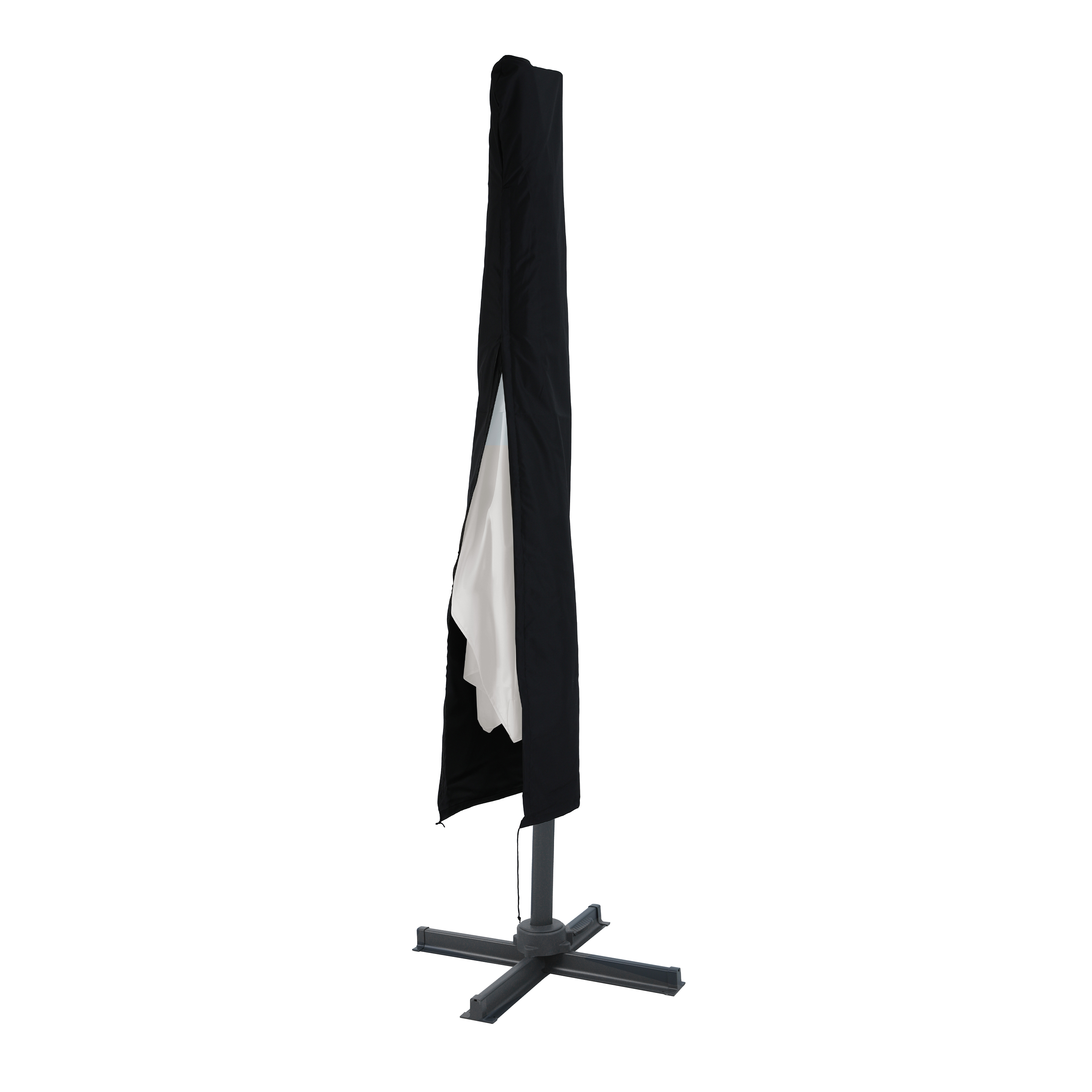 AXI Coco Floating Parasol 200x300 Anthracite/Beige