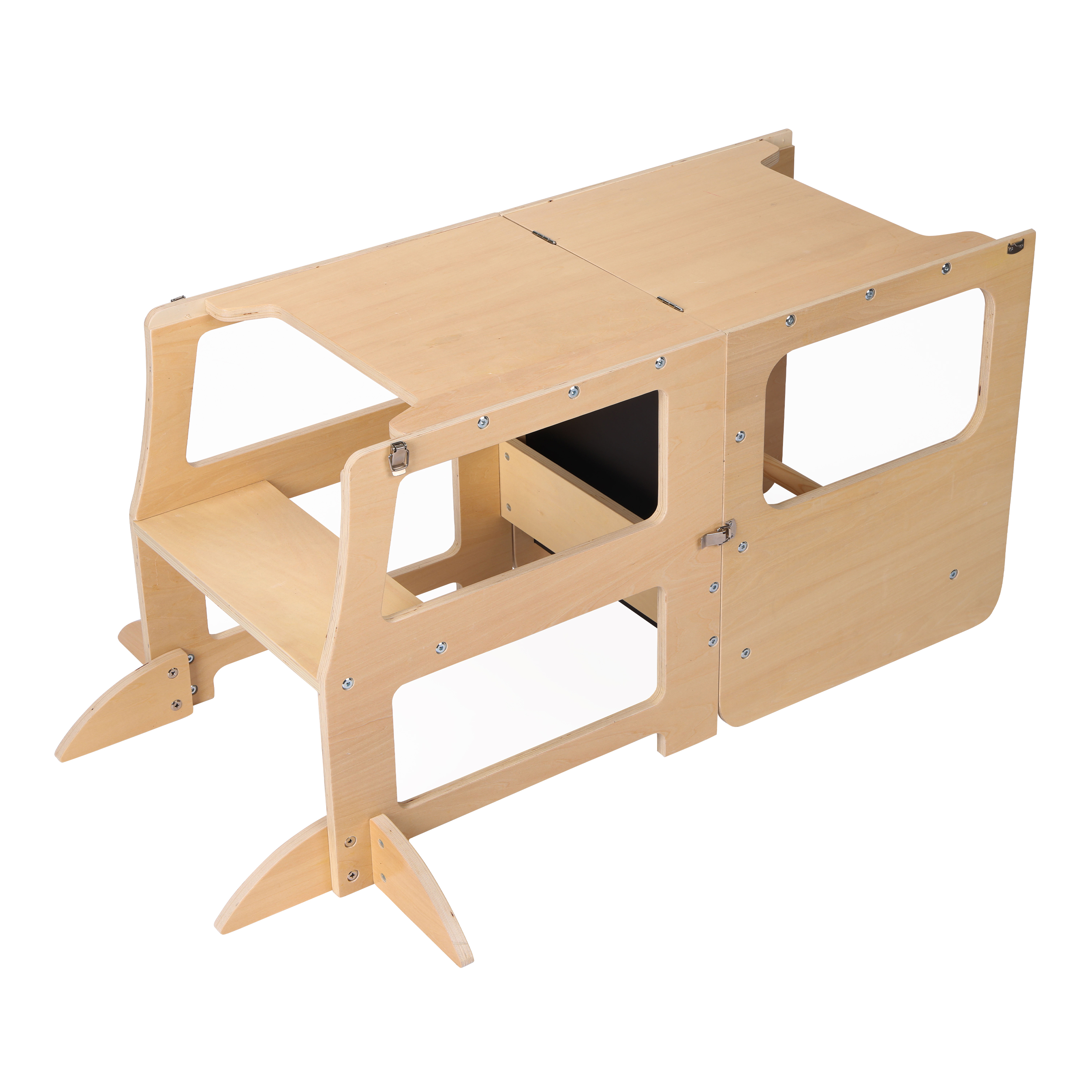 Sunny Mae Learning Tower 2-in-1 Natural