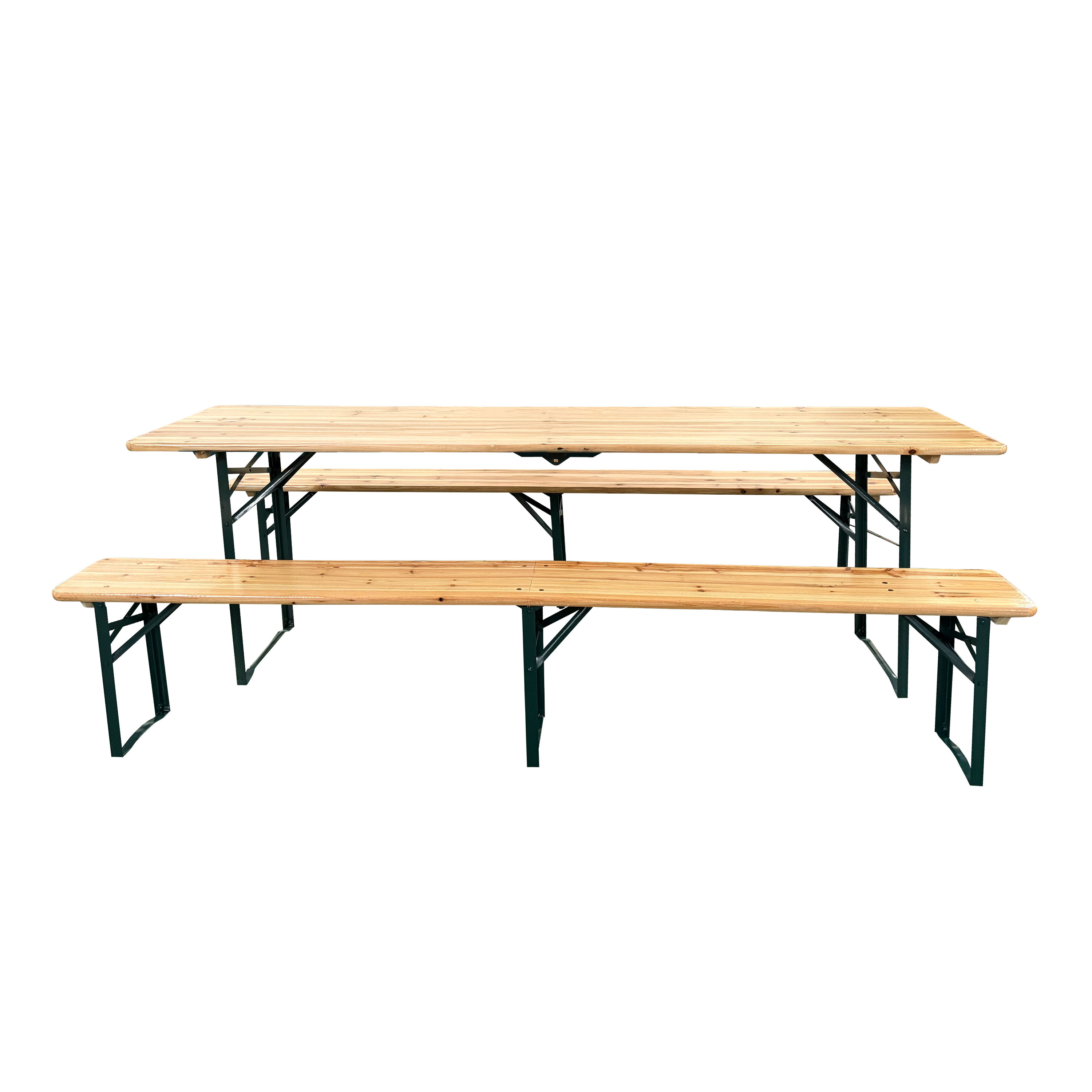 AXI Toon Beer Table Set Foldable with 2 Wooden Benches