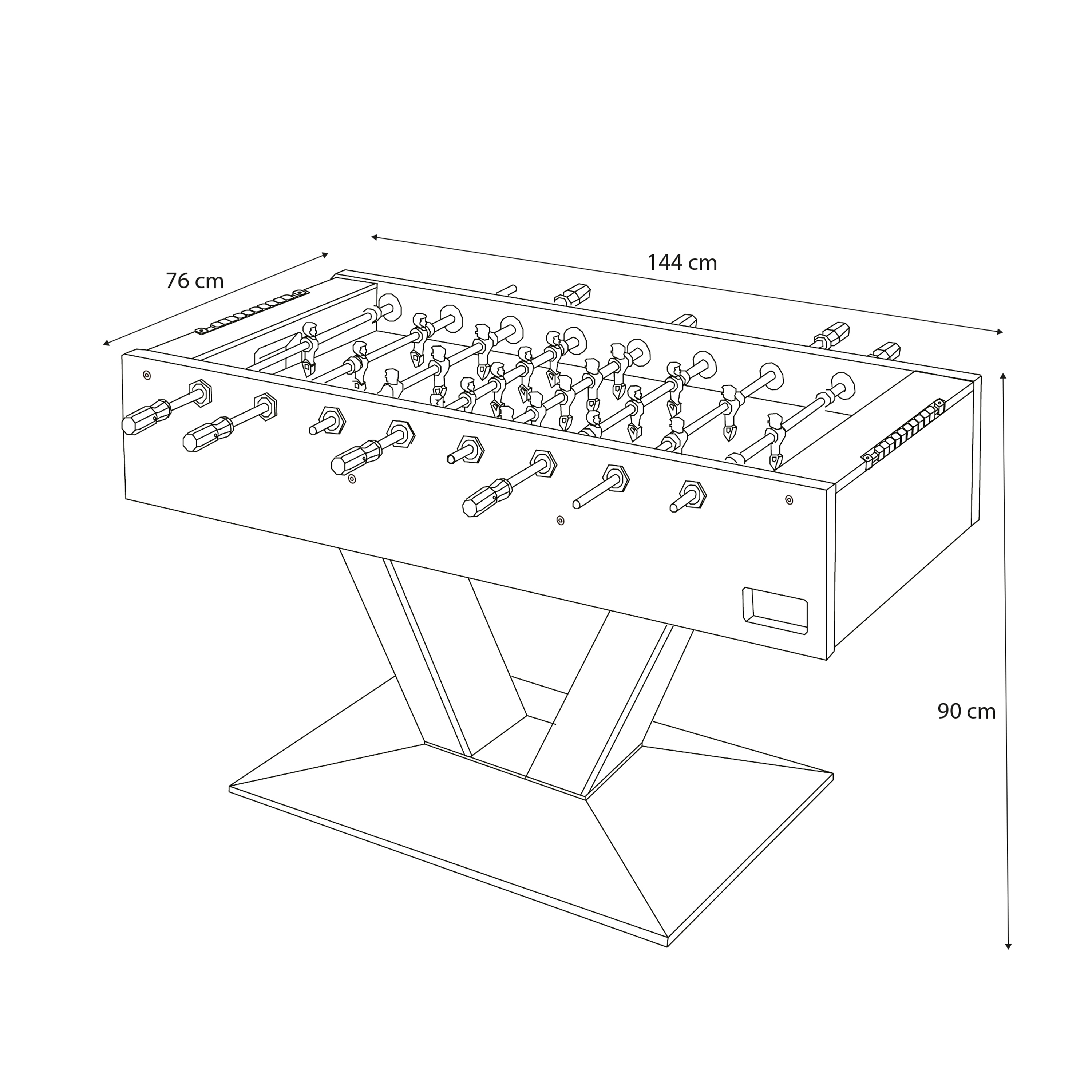 Cougar Worldcup Premium Pro Football Table