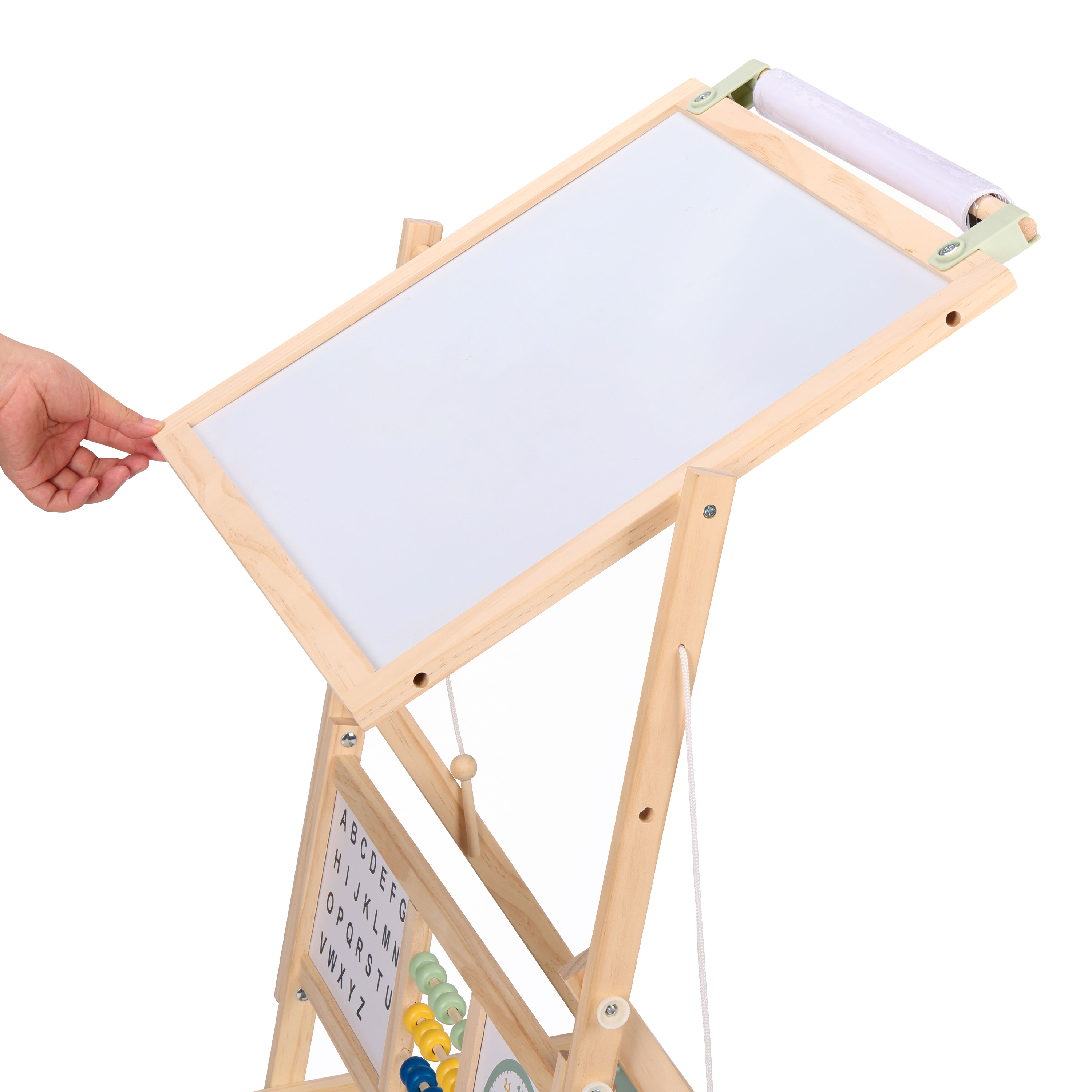 Sunny Nola Activity Easel - Natural Brown