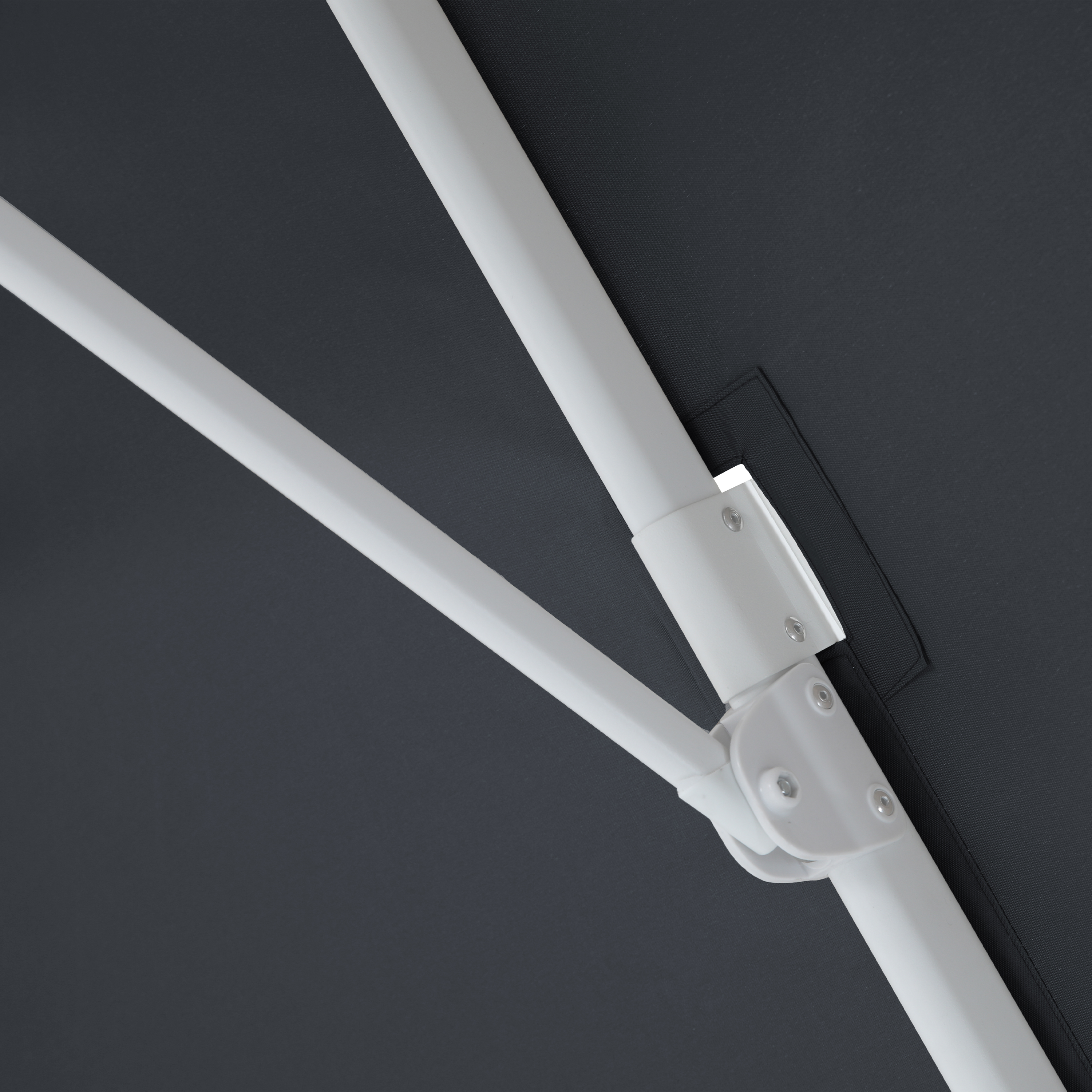 AXI Marisol Floating Parasol Ã˜ 300cm White/Grey 