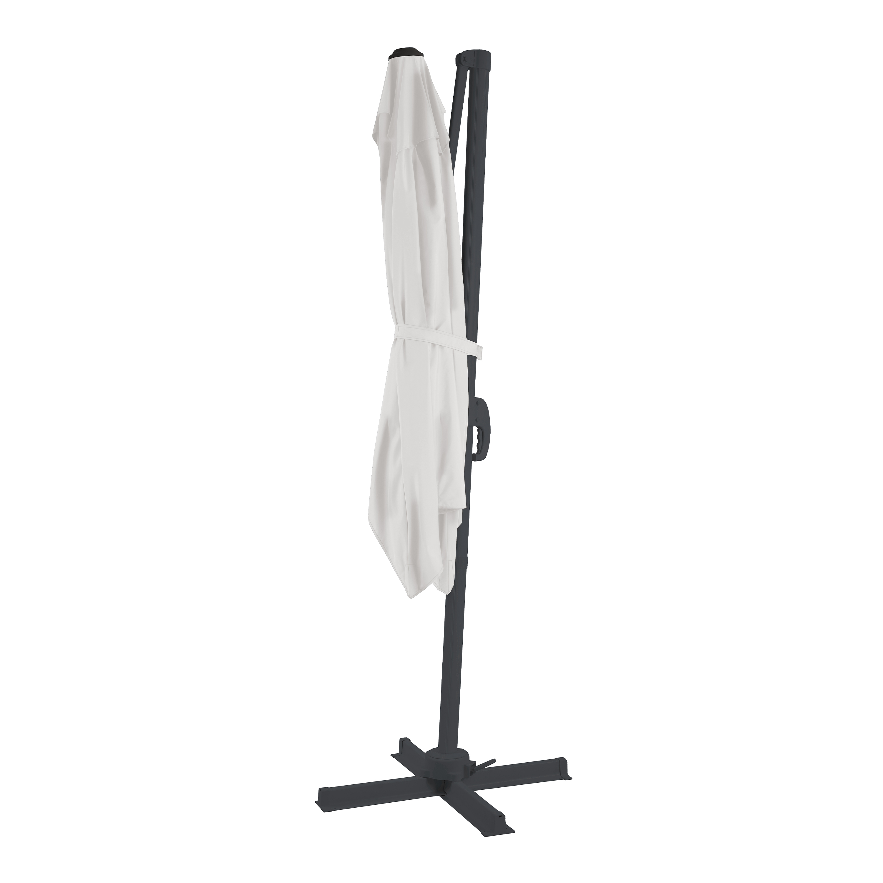 AXI Coco Floating Parasol 200x300 Anthracite/Beige