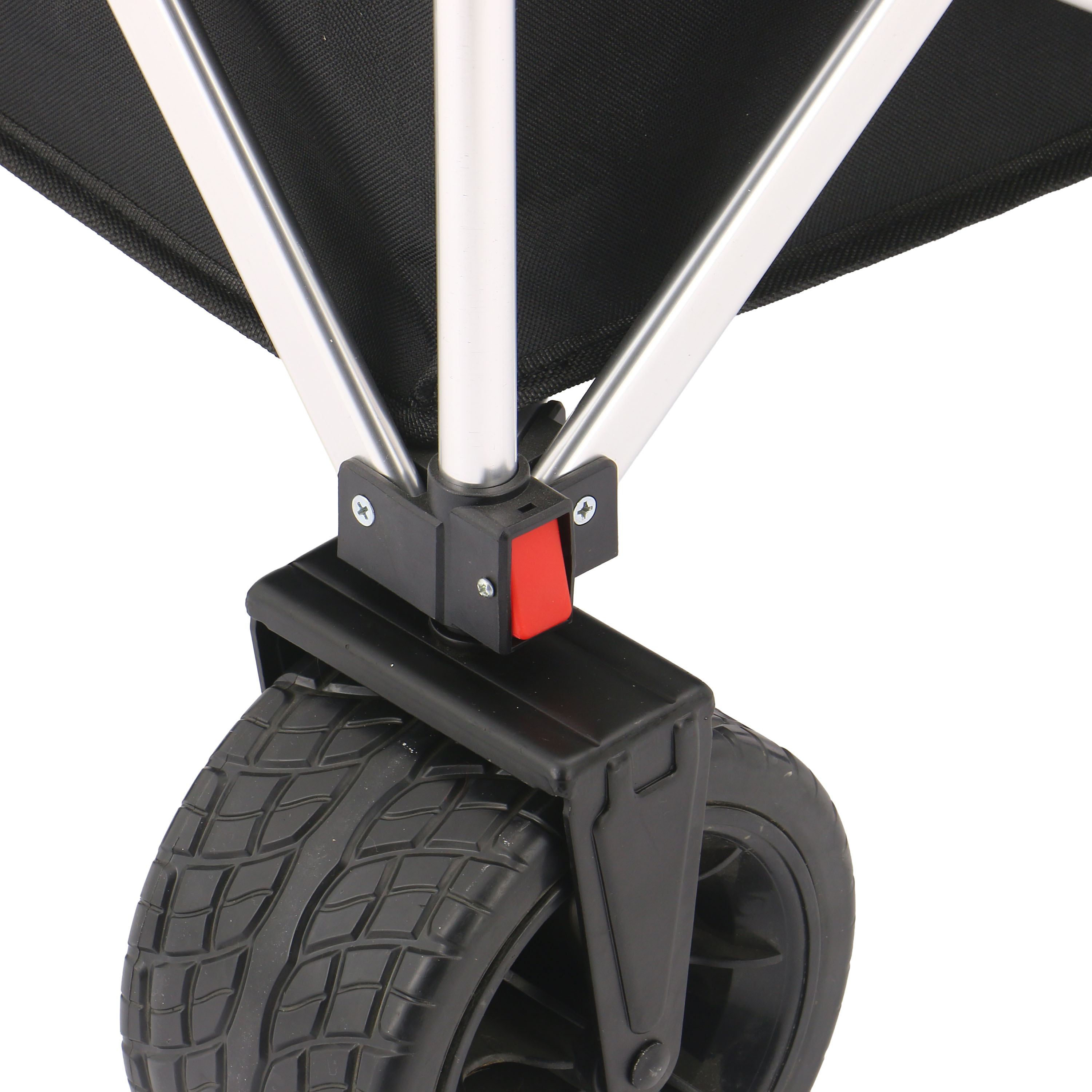 AXI SB151 Foldable Beach Wagon Aluminium - Black/Orange