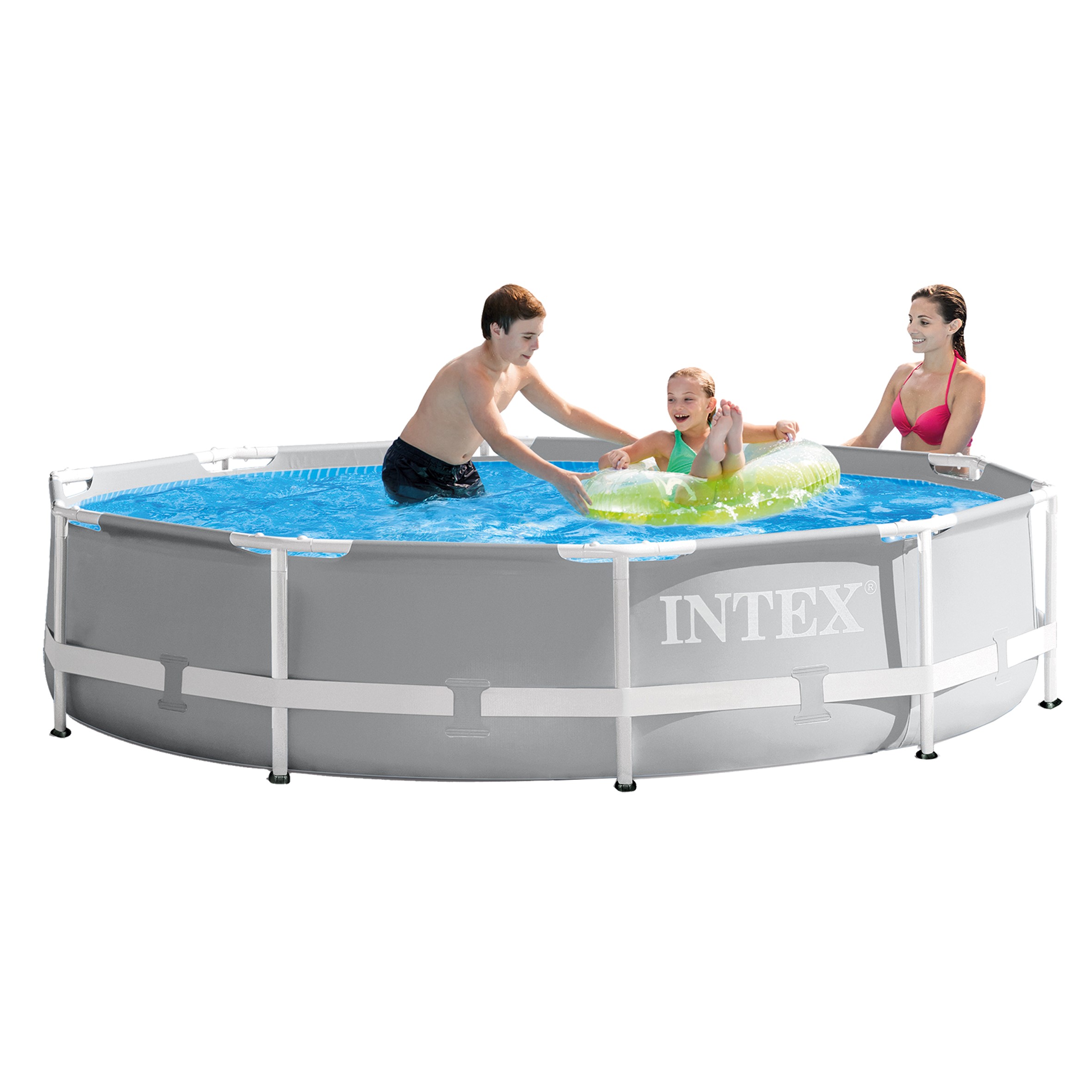Intex Prism Frame  Zwembad Ã˜ 305x76cm inclusief filterpomp