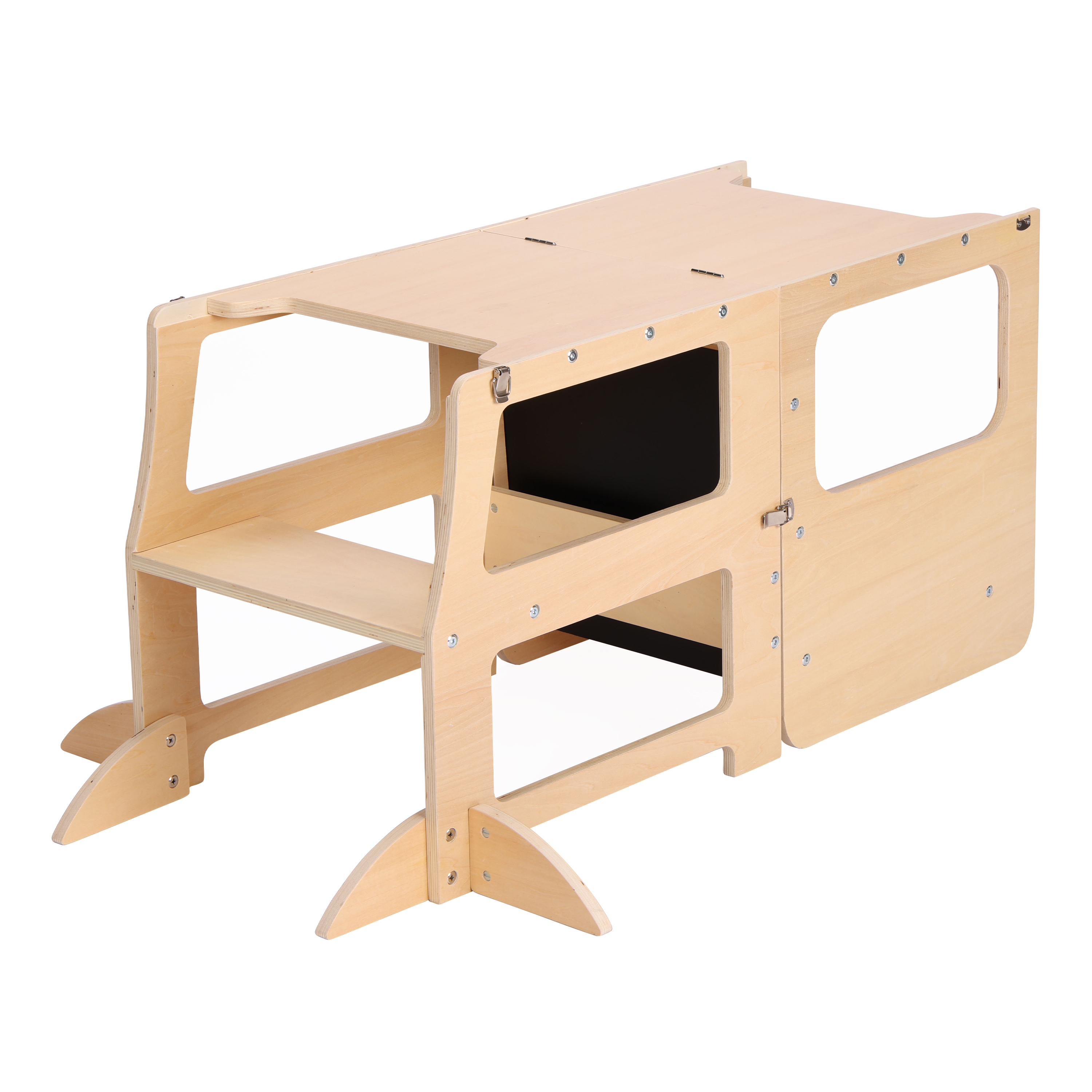 Sunny Mae Learning Tower 2-in-1 Natural