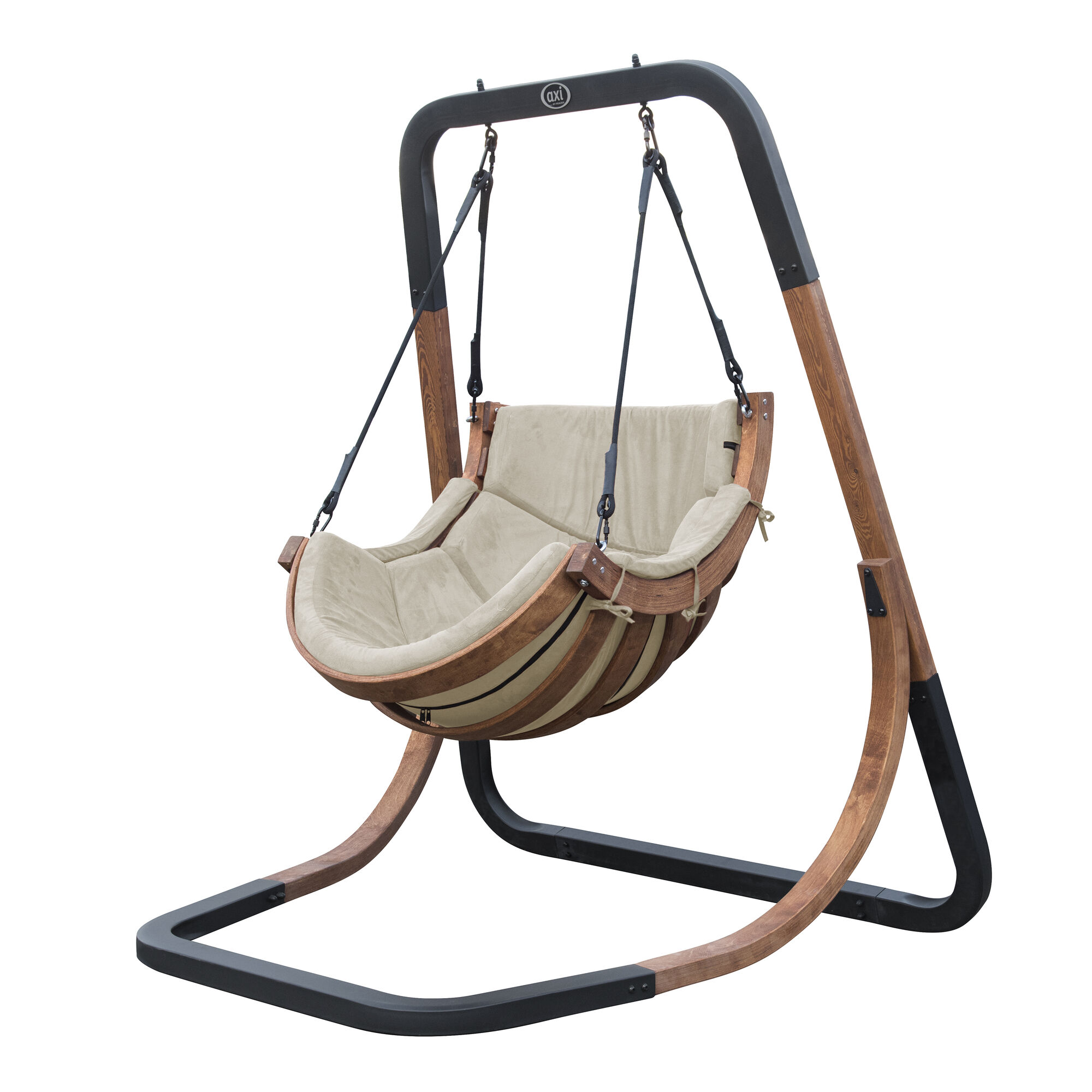 AXI Capri Enkele Schommelstoel Beige-8720365061035 AXI Capri Enkele Schommelstoel Beige