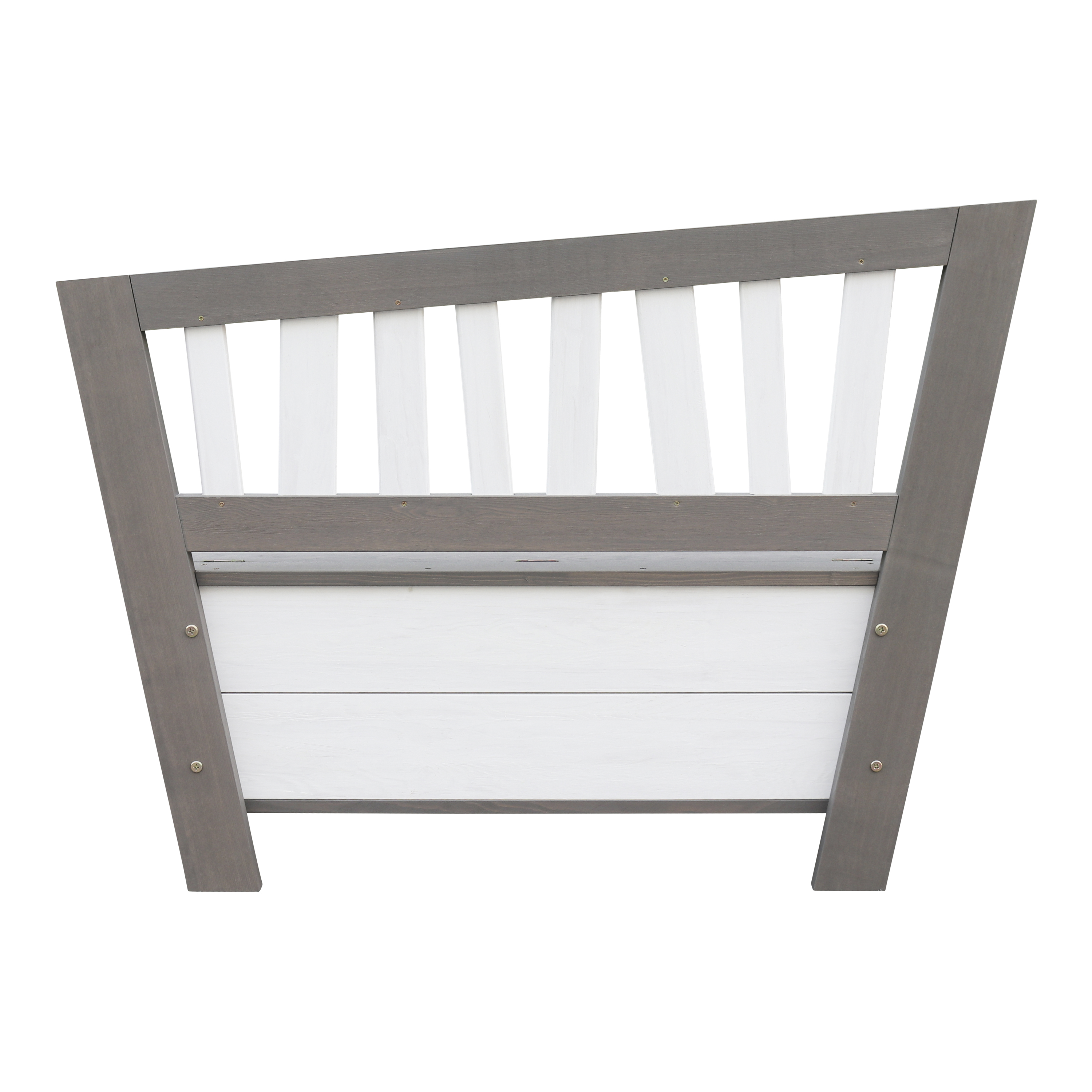 AXI Corky Storage Bench - Grey/White