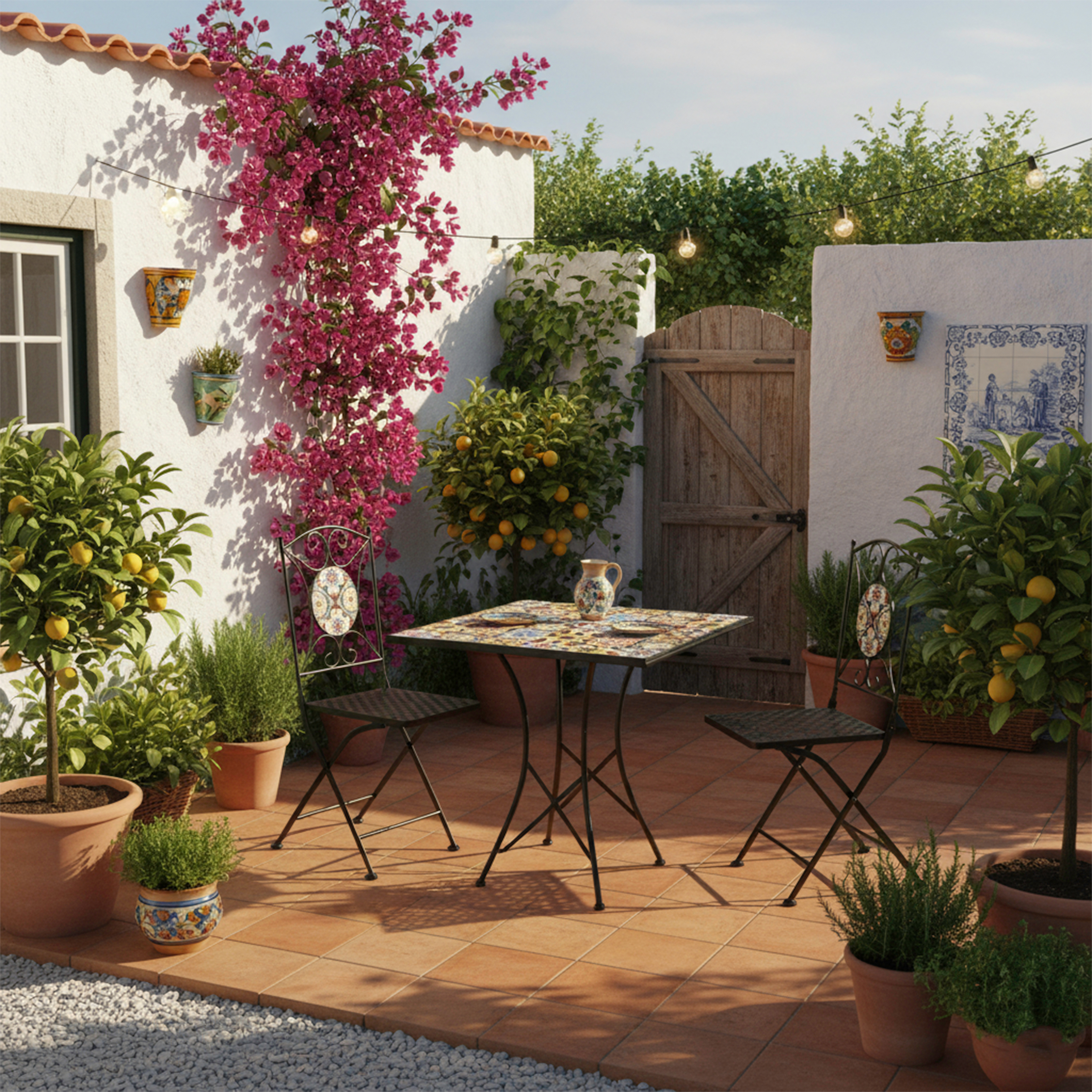 AXI Camilla Bistro Table Yellow Breeze