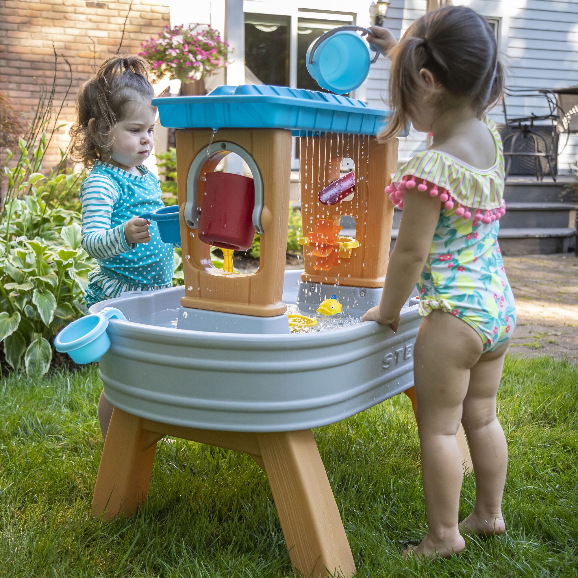 Step2 Rain Showers Splash Tub Watertafel-0733538420698 Step2 Rain Showers Splash Tub Watertafel