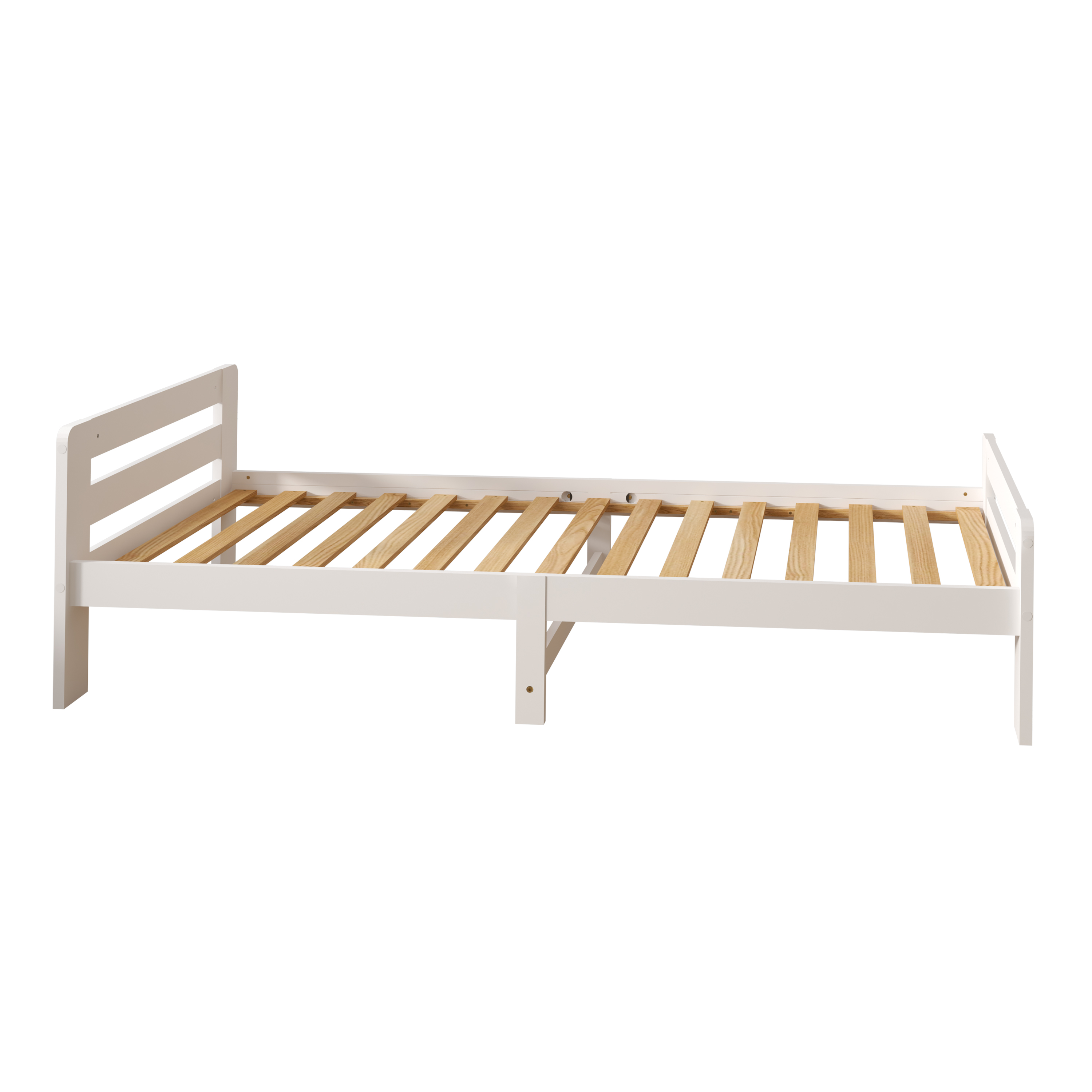 Sunny Olla Kids Bed White – With Mattress-8720365069468 Sunny Olla Kids Bed White – With Mattress