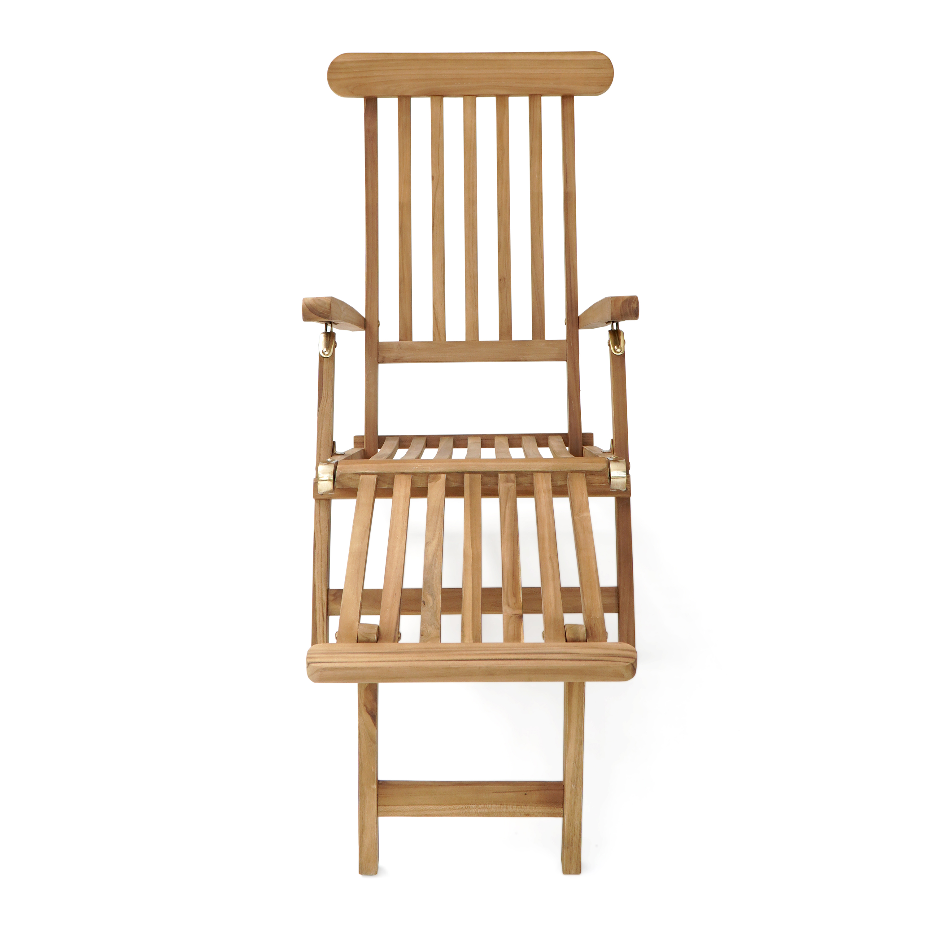 AXI Costa Deckchair Ligstoel Teak met kussen