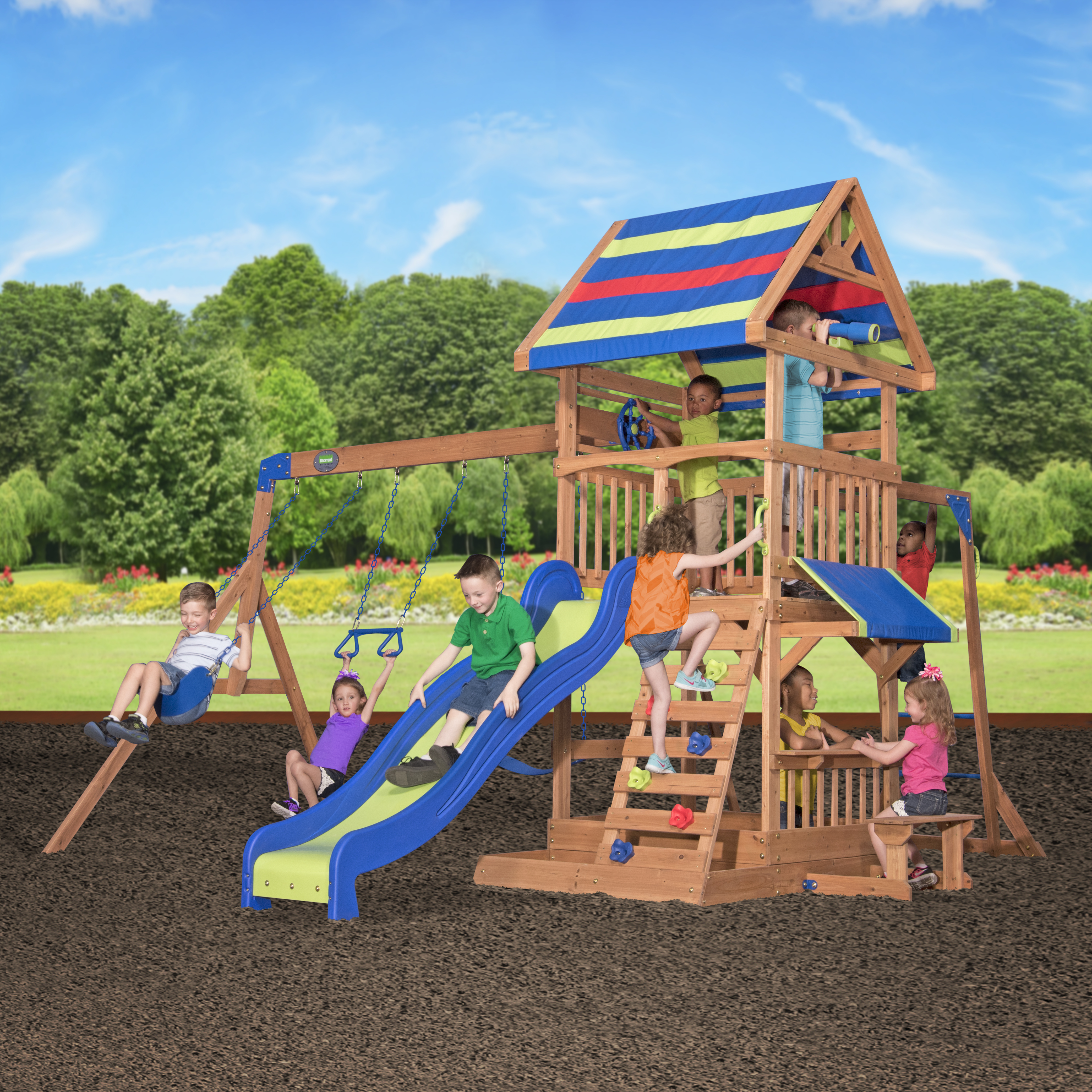 Backyard Discovery Northbrook Climbing Frame