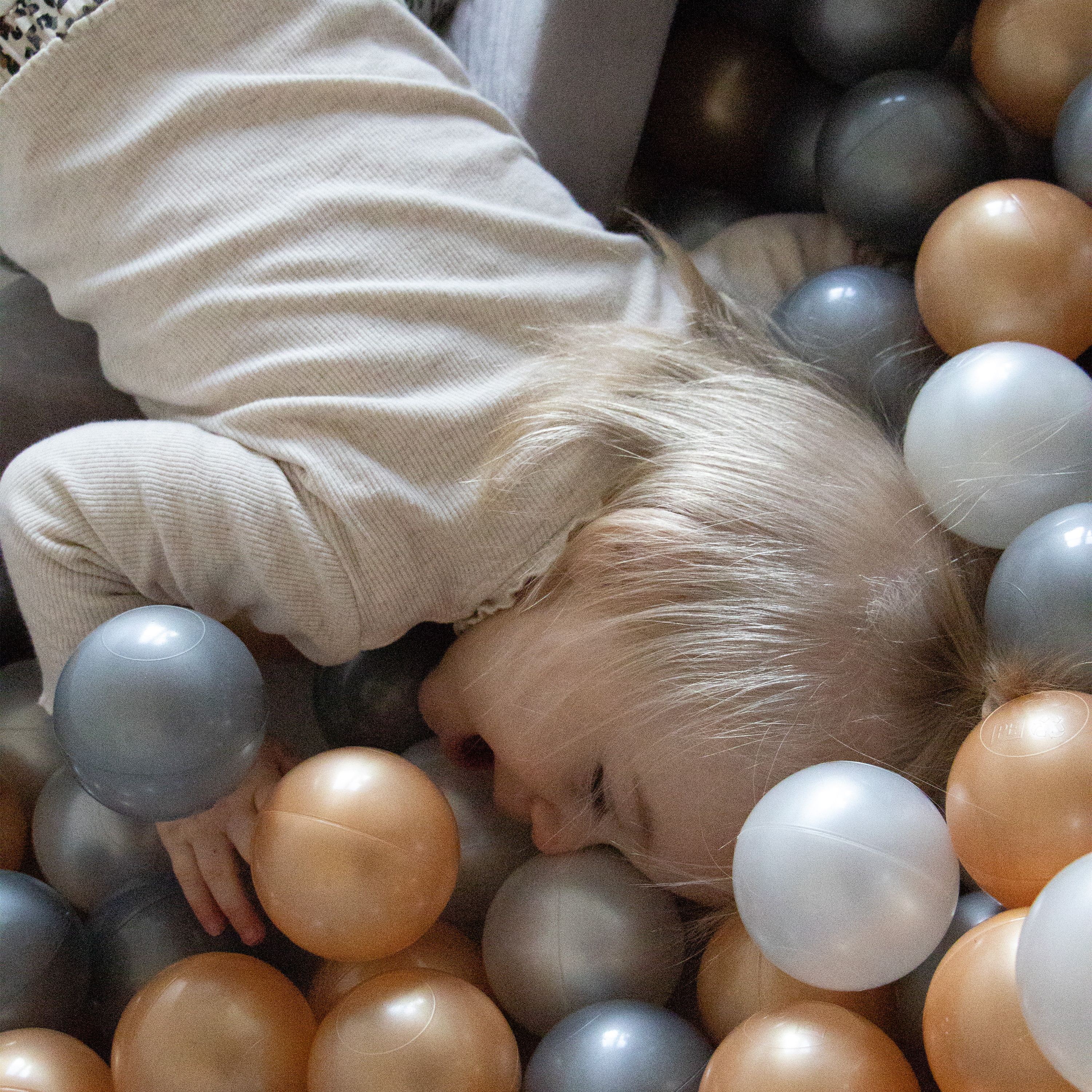 Sunny Boaz Ballpit incl. 260 balls - Grey