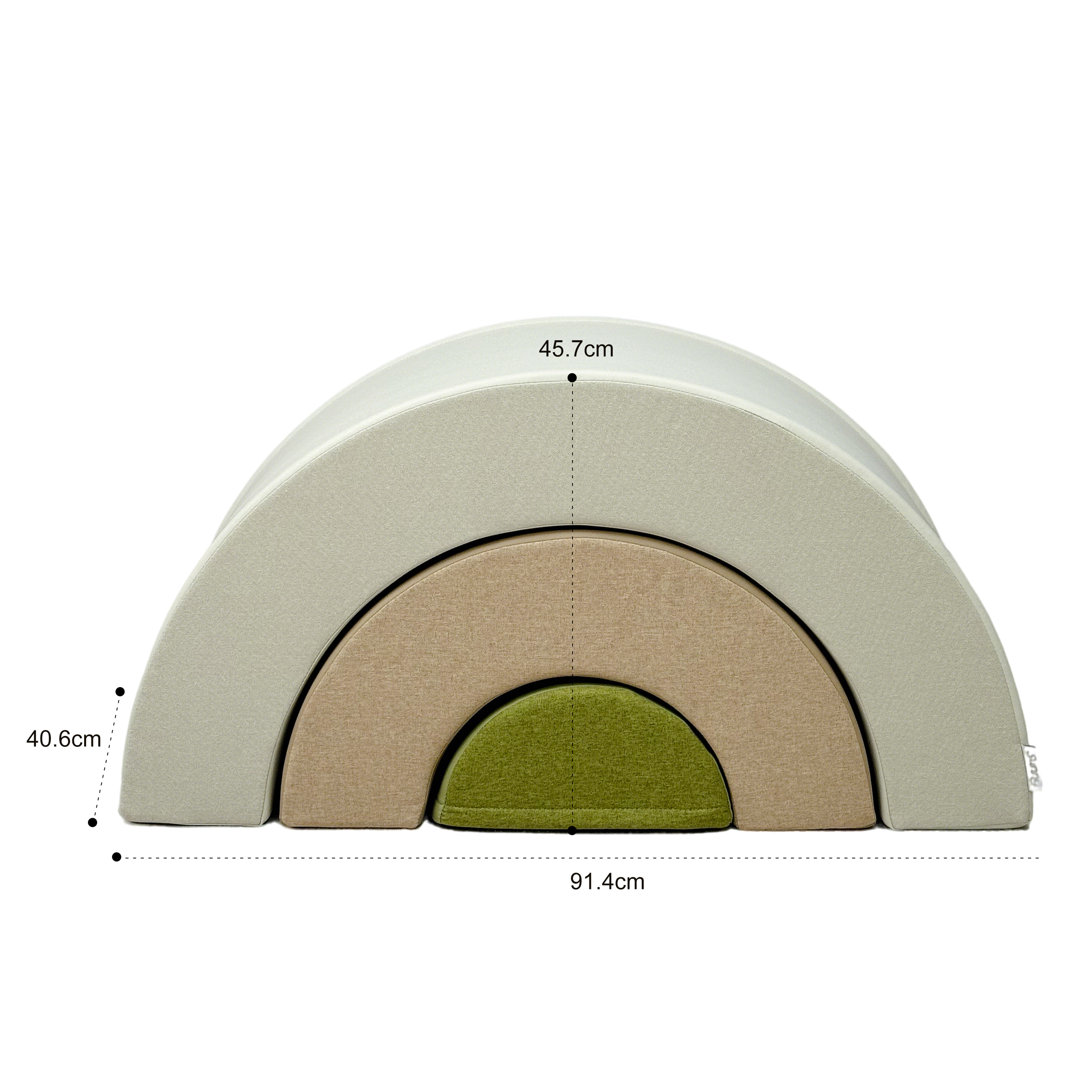 Sunny Seli Rainbow Foam Blocks – 3 Piece