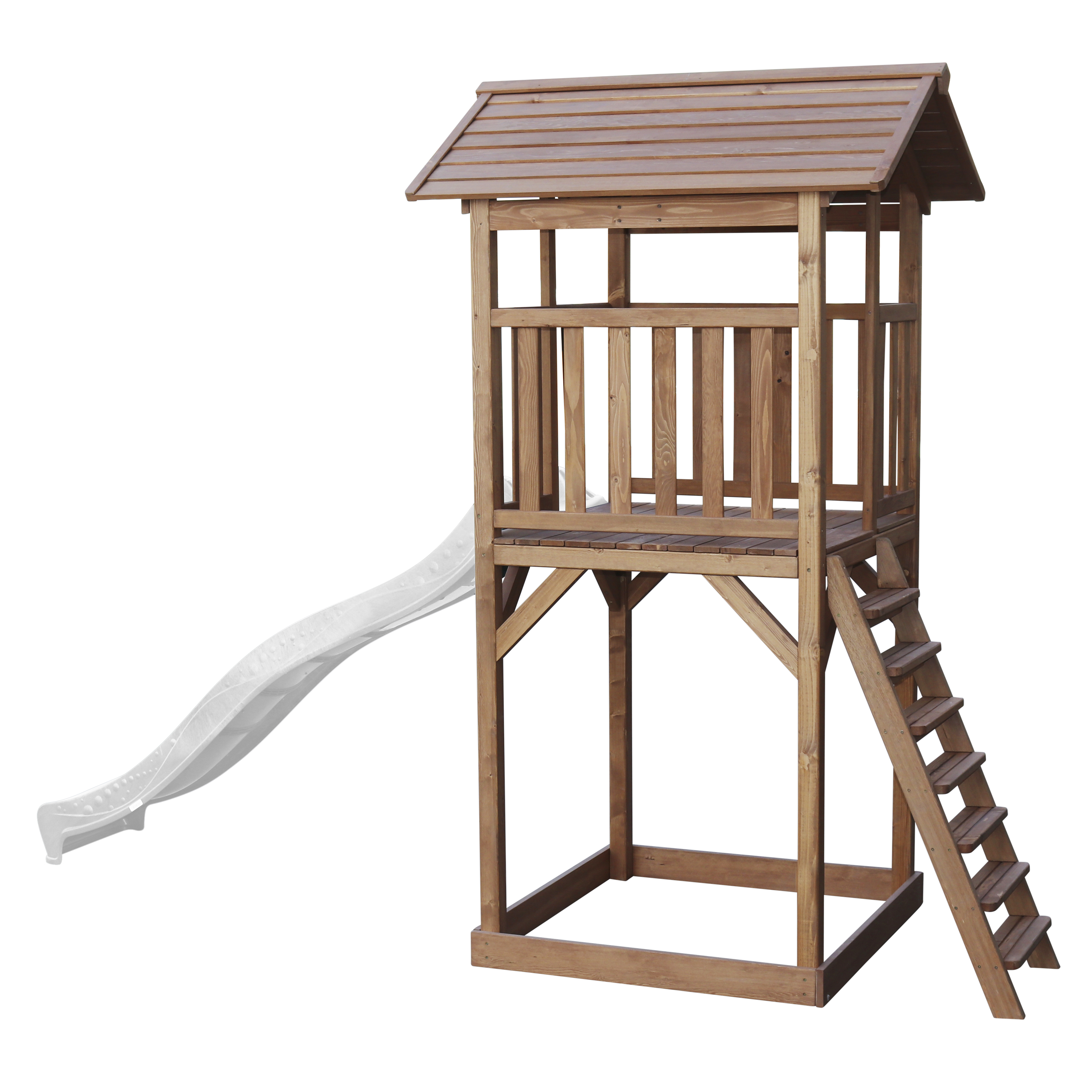 AXI Beach Tower Brown - White Slide