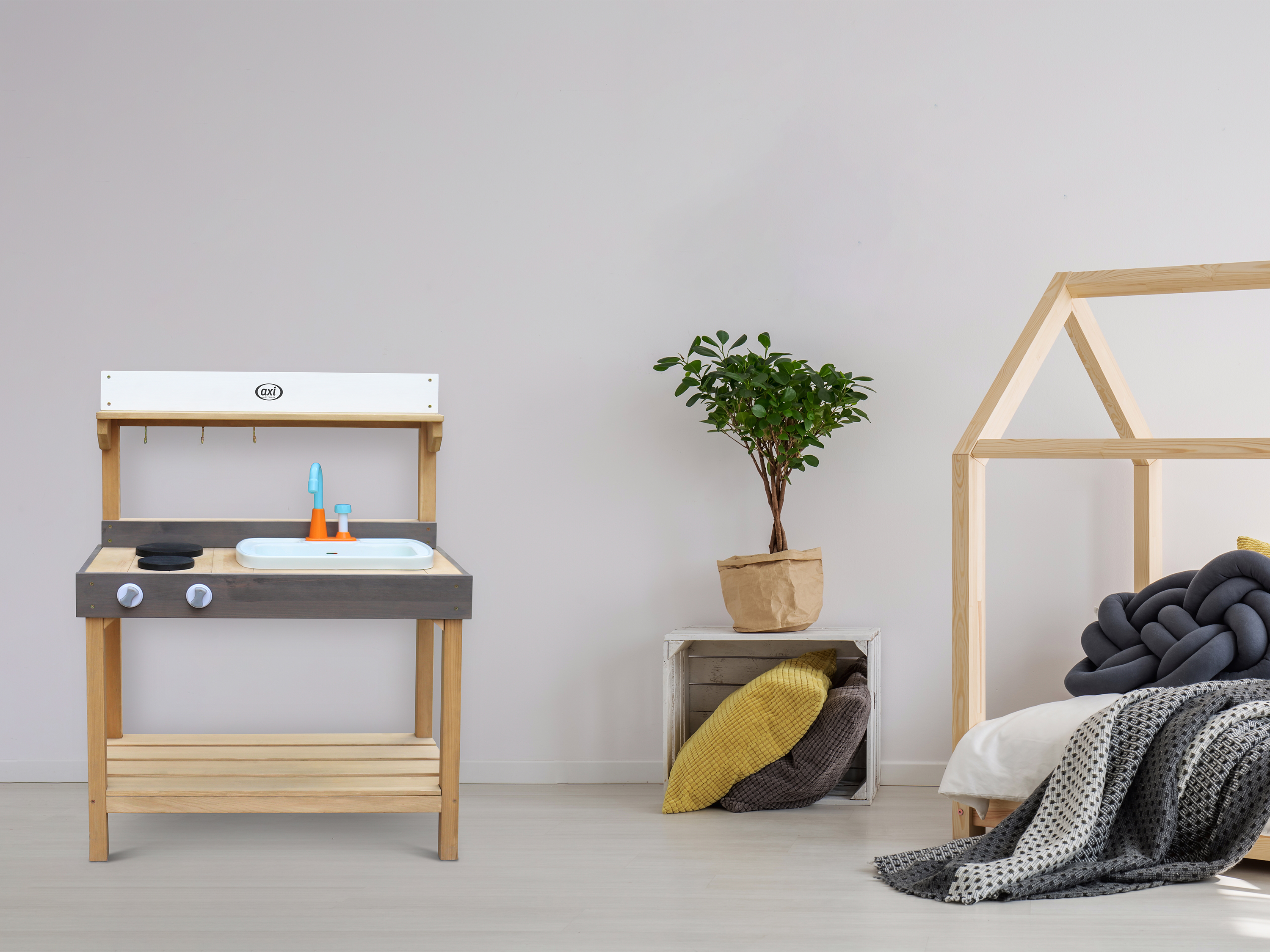 AXI Rosa Sand & Water Play Kitchen Medium