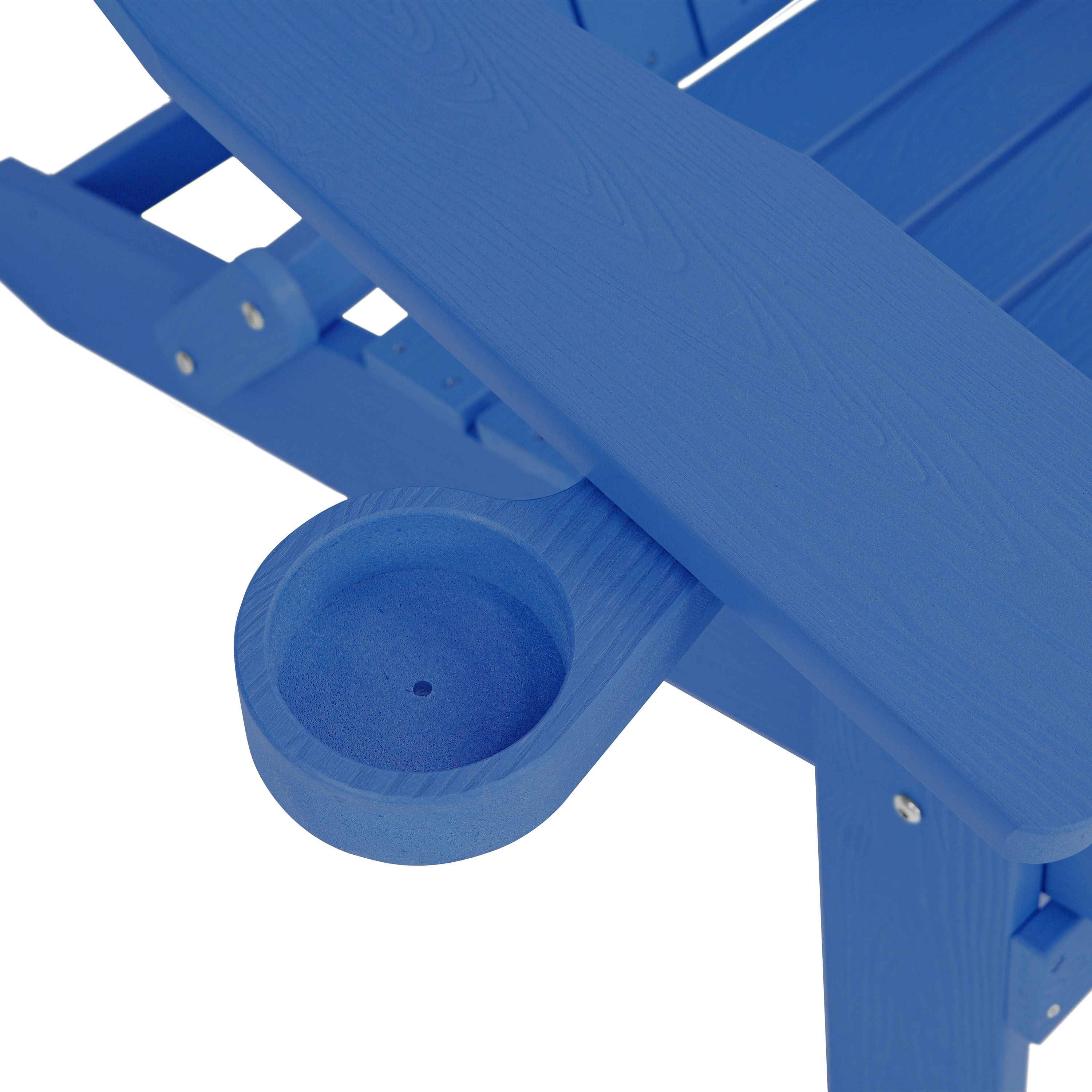 AXI Claire Folding Adirondack Chair Plastic Blue