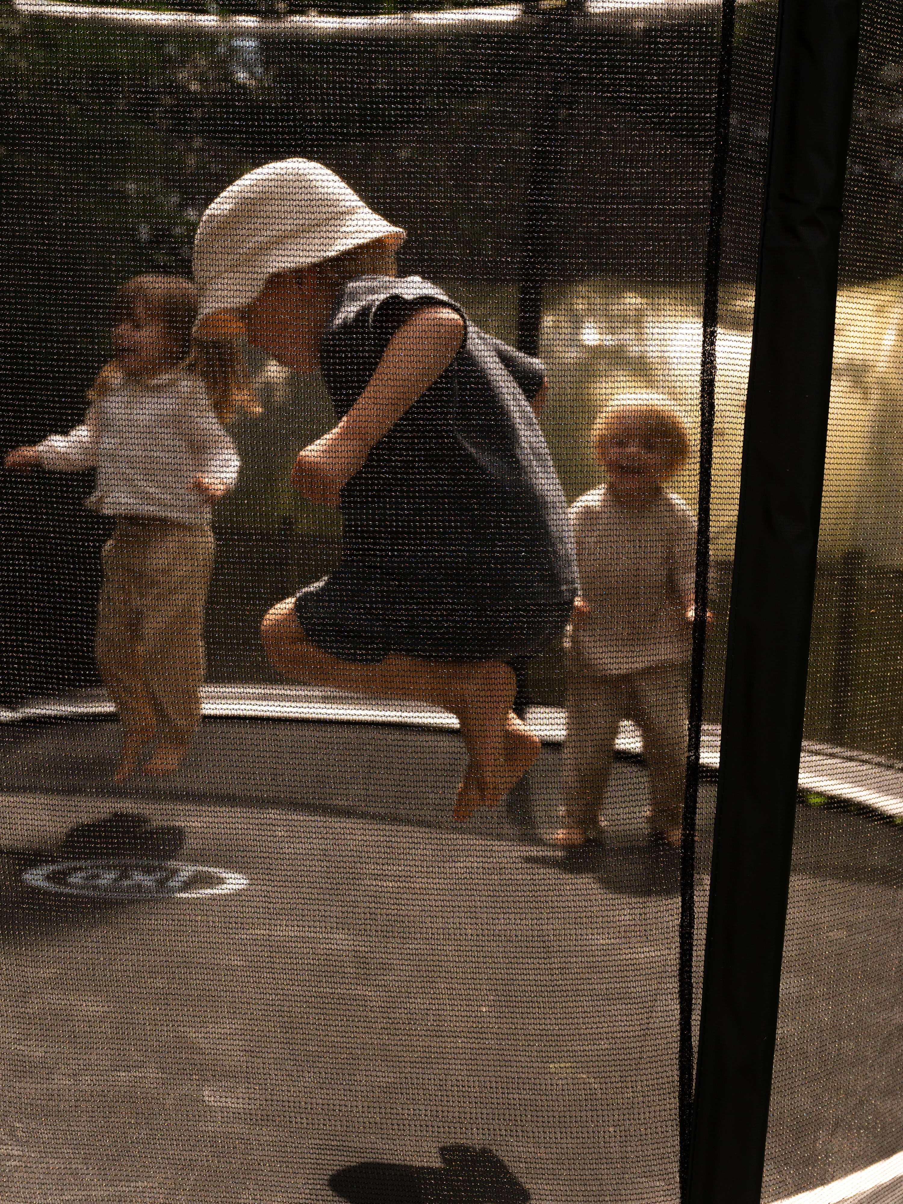 AXI Denver Trampoline 12ft - Onground - Zwart