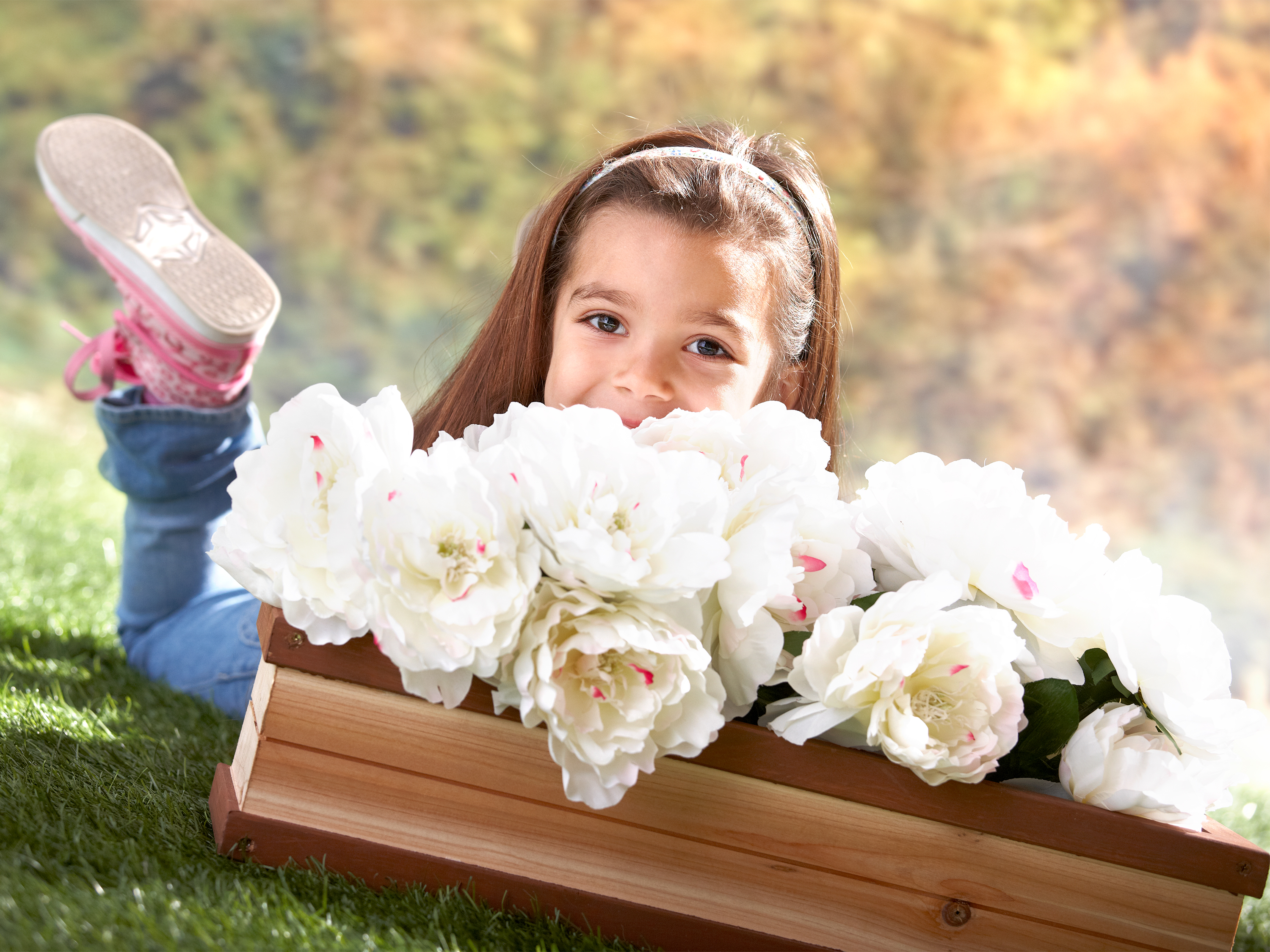 AXI Flower Box - Brown