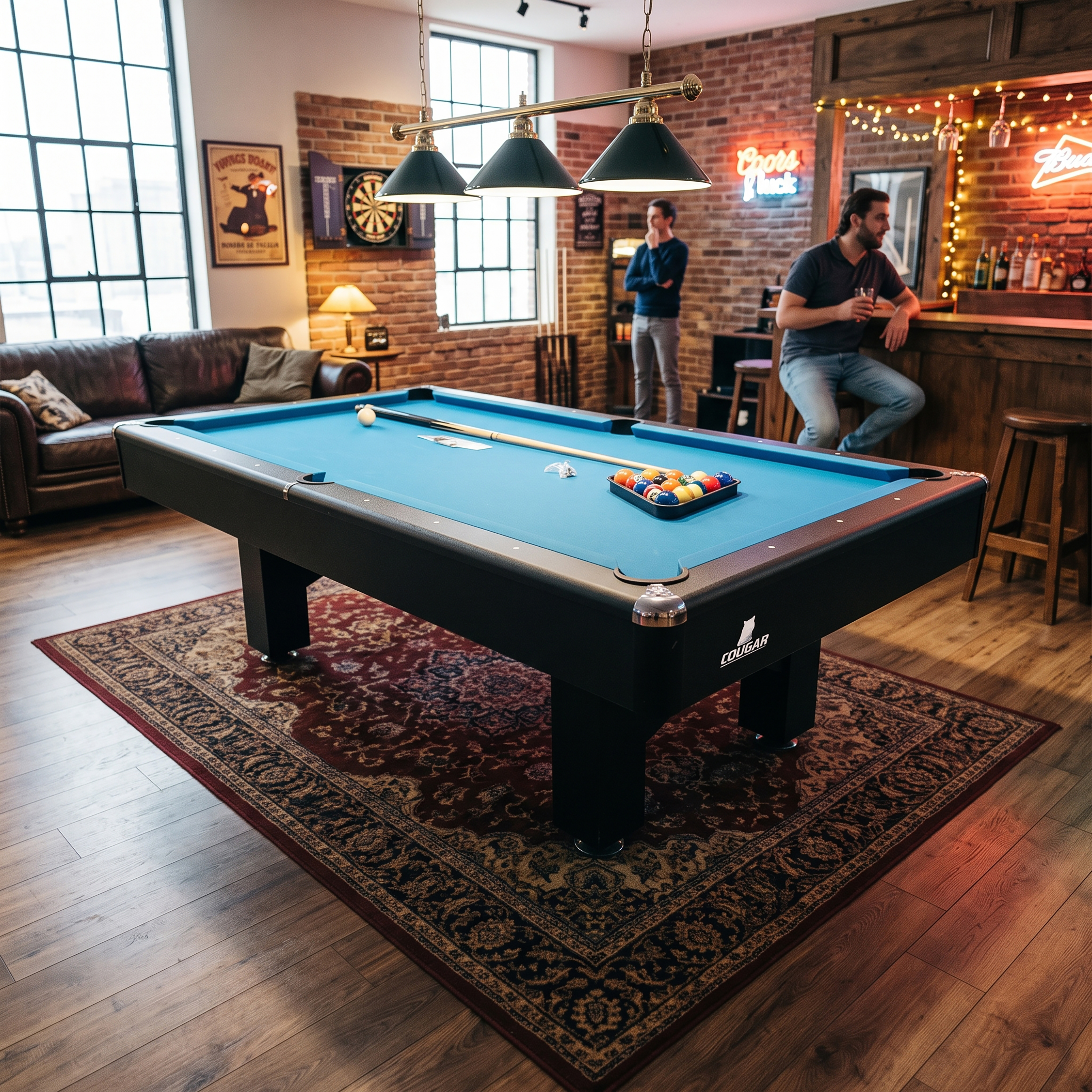 Cougar Elite Pro Pool Table 7ft