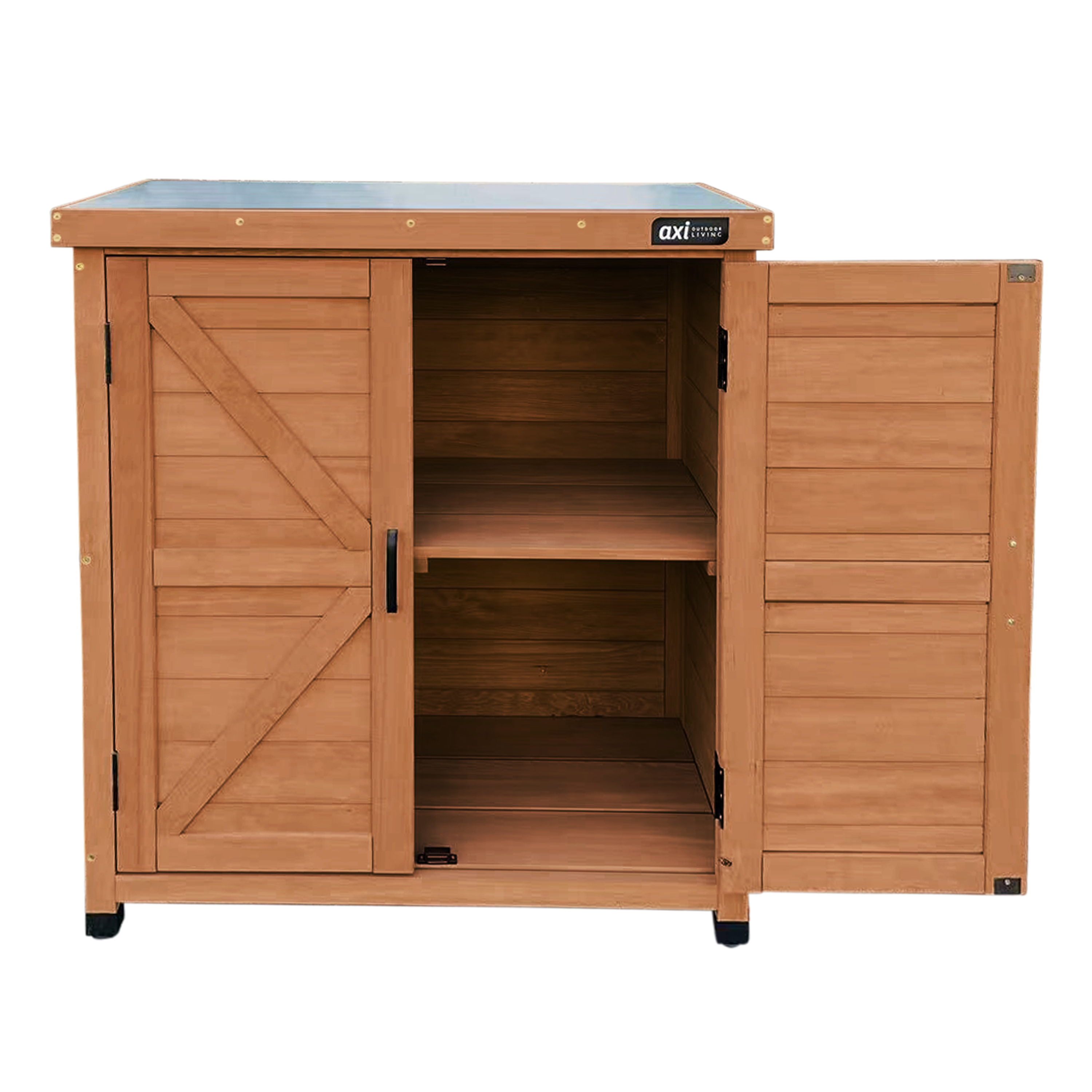 AXI Felix wooden storage cabinet Coffee Brown