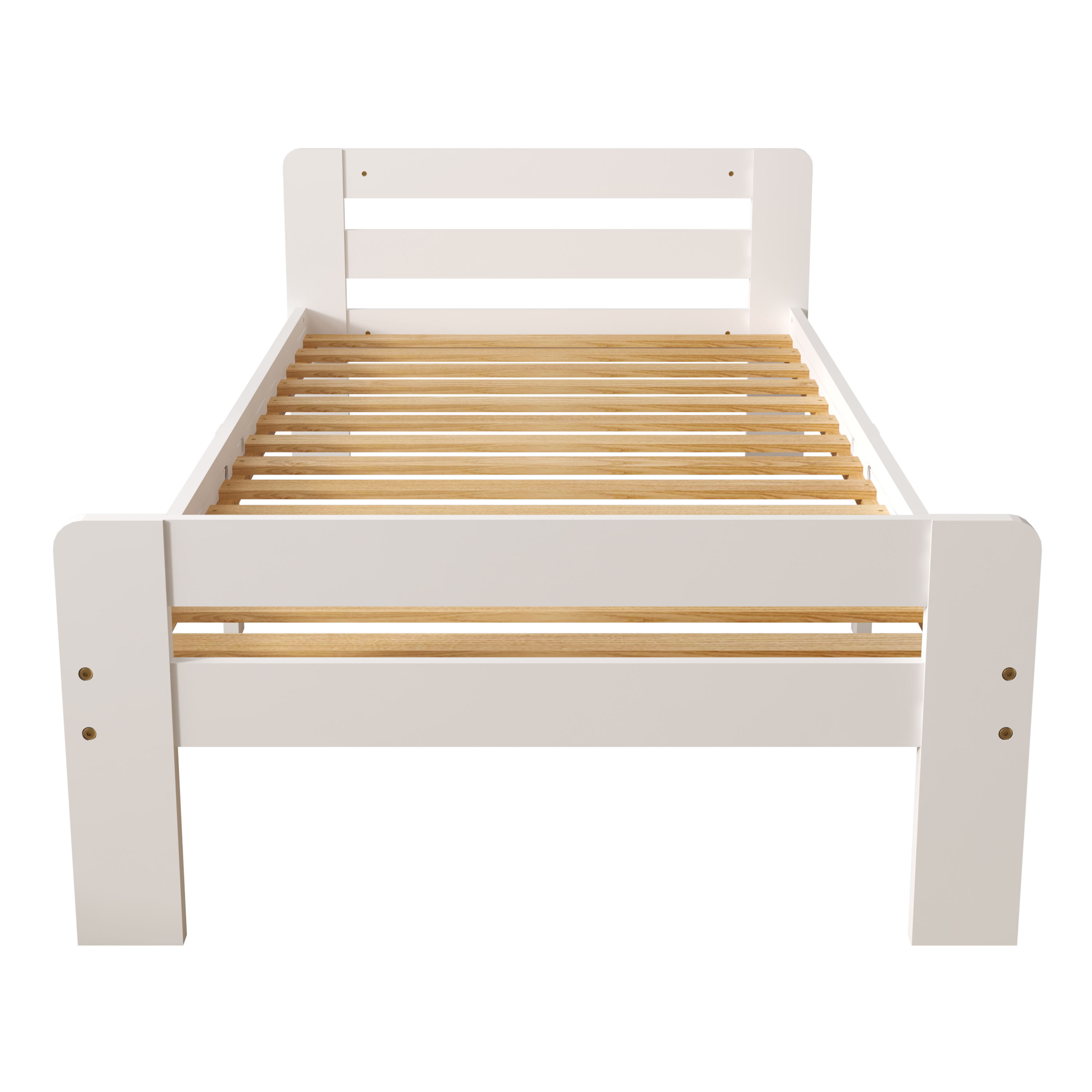 Sunny Olla Kids Bed White – Without Mattress-8720365069031 Sunny Olla Kids Bed White – Without Mattress