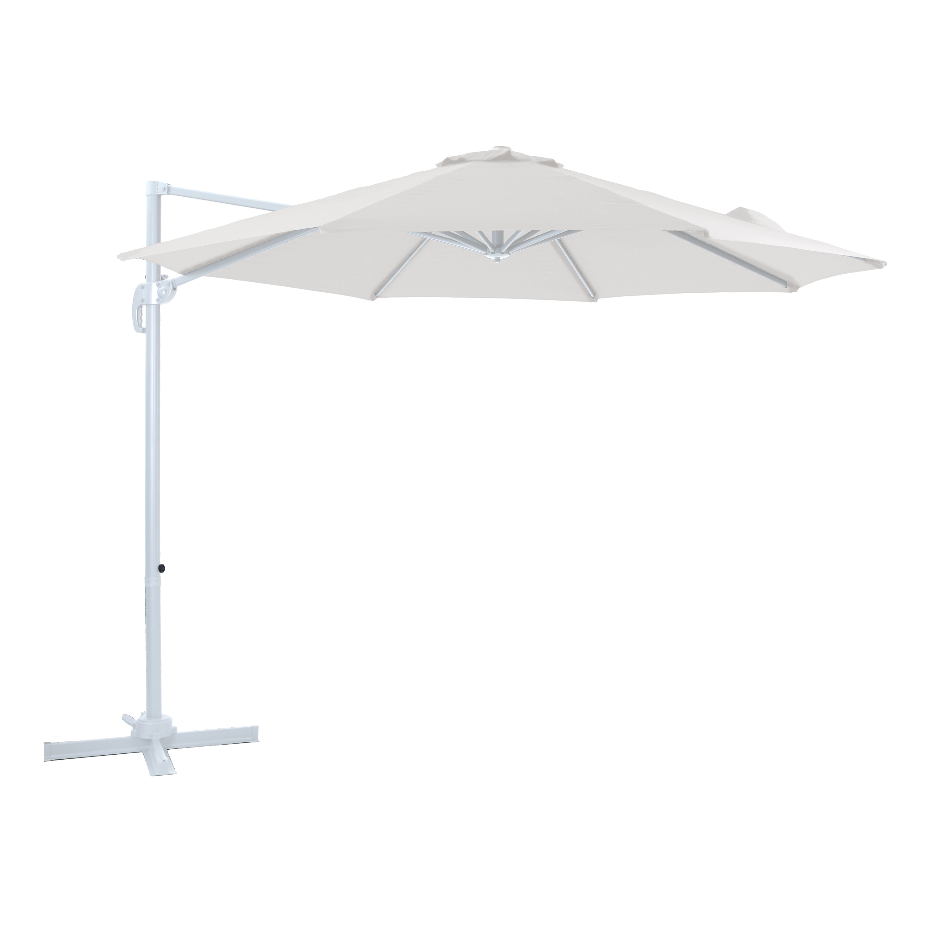 AXI Marisol Floating Parasol Ã˜ 300cm White/Beige 