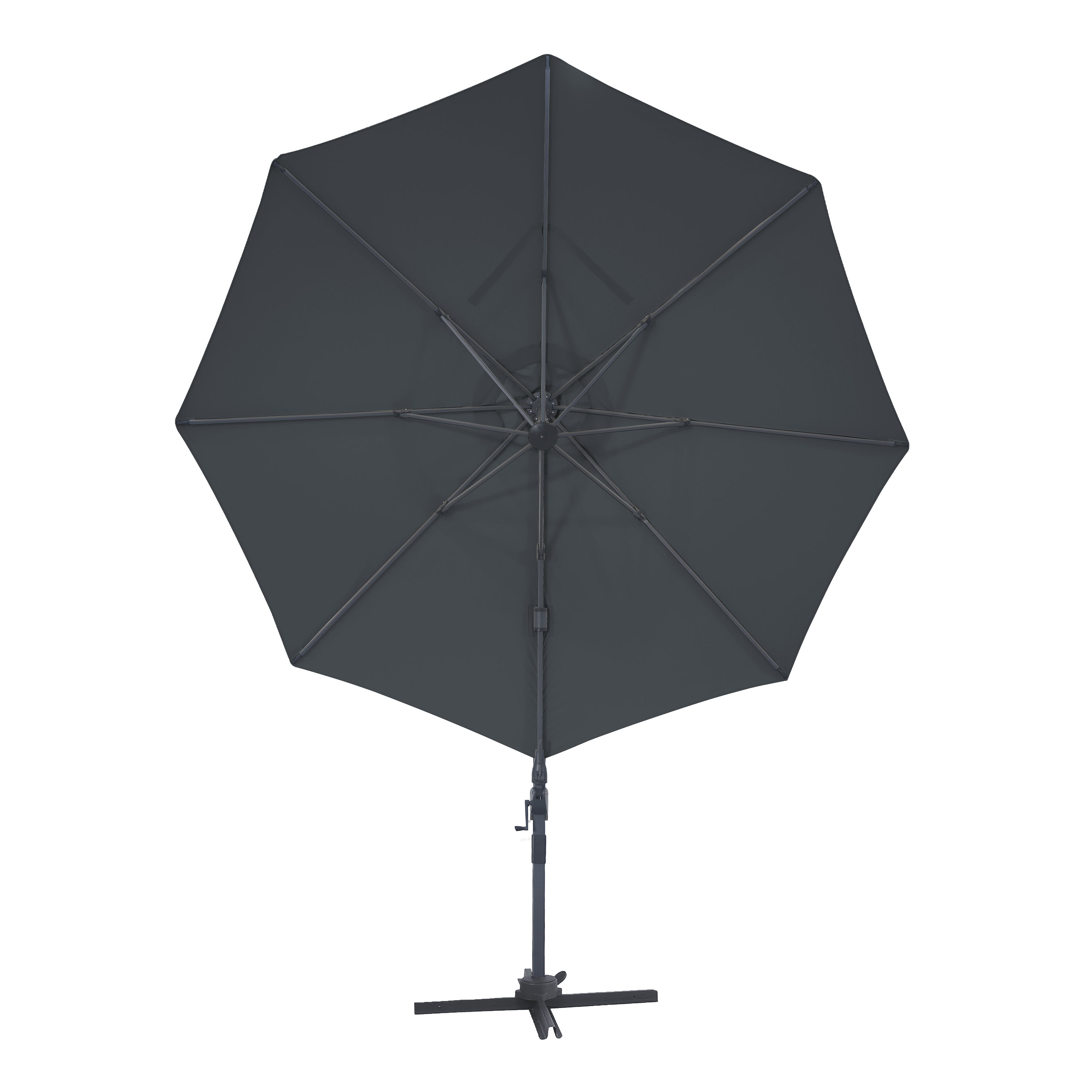AXI Solis Cantilever Parasol Ø 300cm Anthracite/Grey