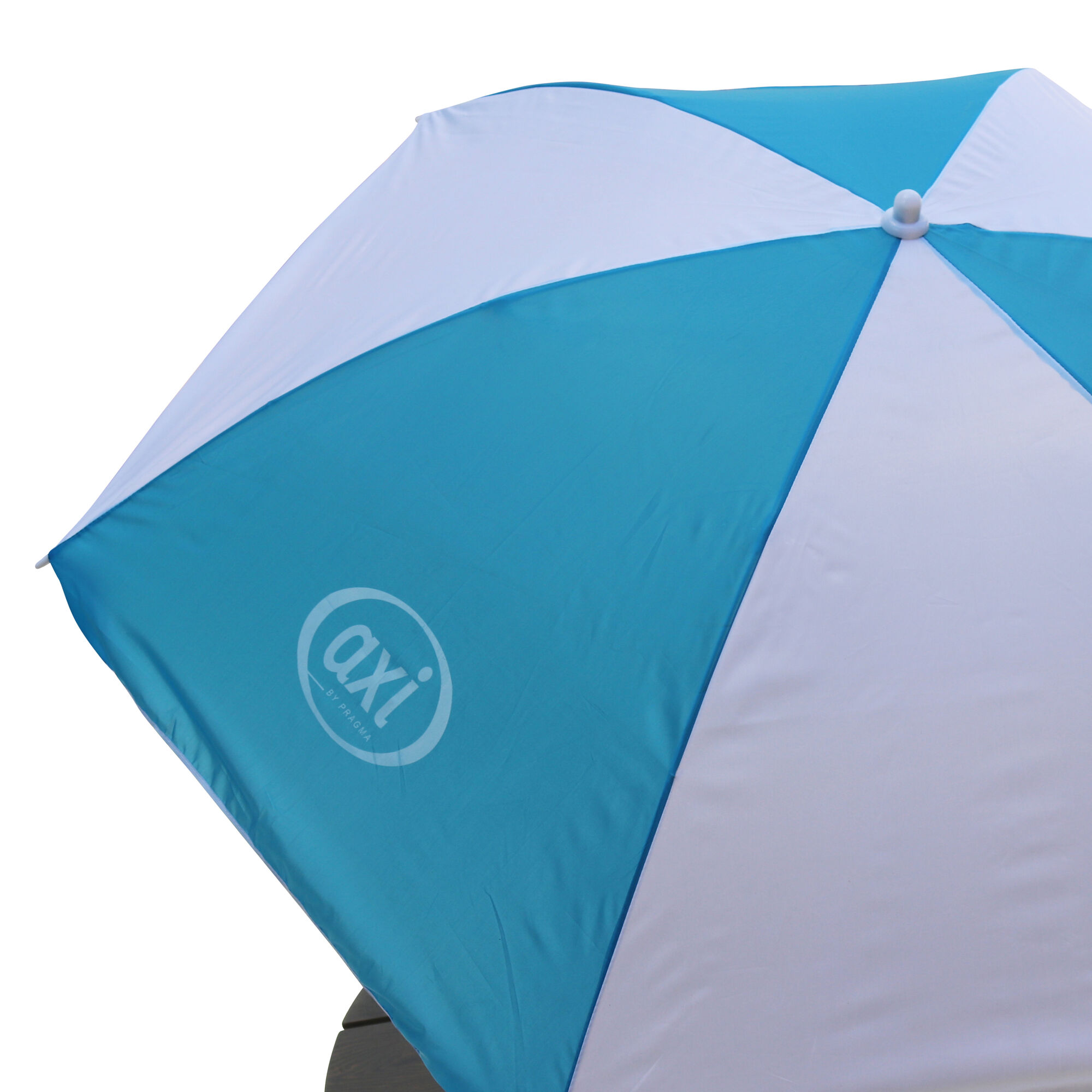 AXI Parasol âŒ€125 cm - Blauw/wit