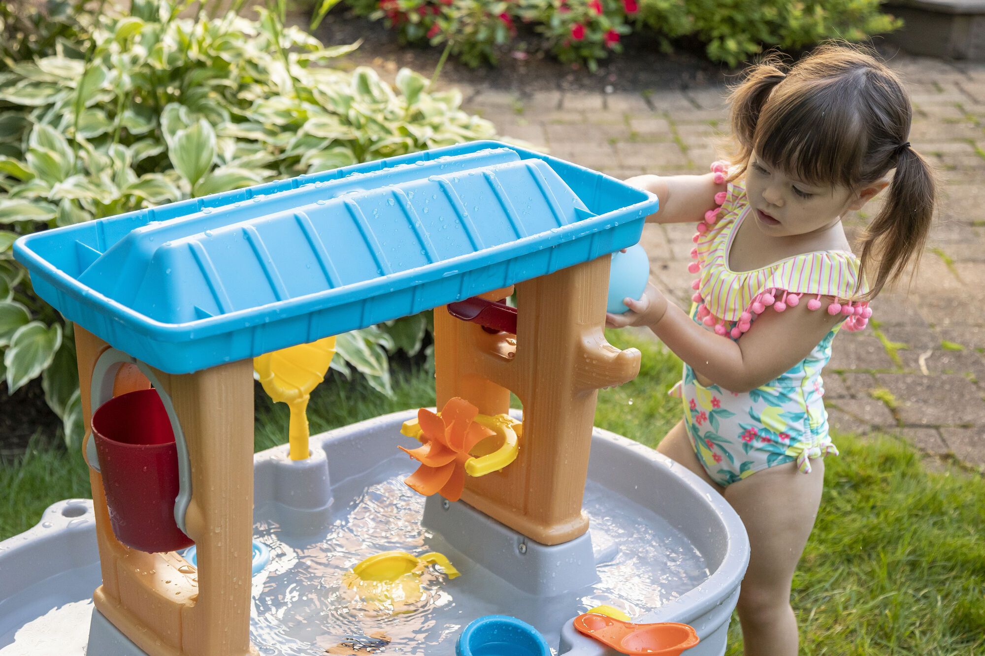 Step2 Rain Showers Splash Tub Watertafel-0733538420698 Step2 Rain Showers Splash Tub Watertafel