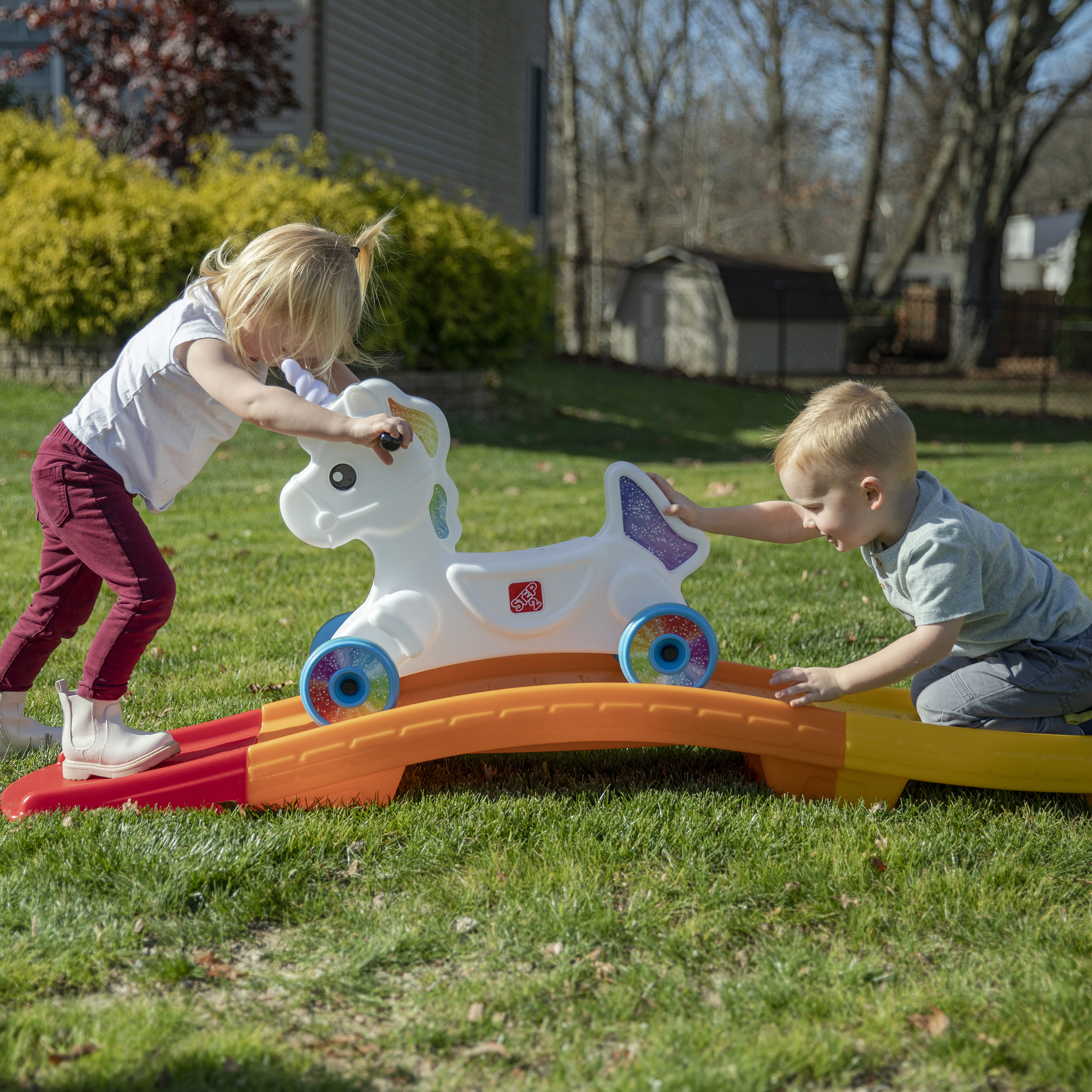 Step2 Unicorn Up & Down Roller Coaster-0733538493791 Step2 Unicorn Up & Down Roller Coaster