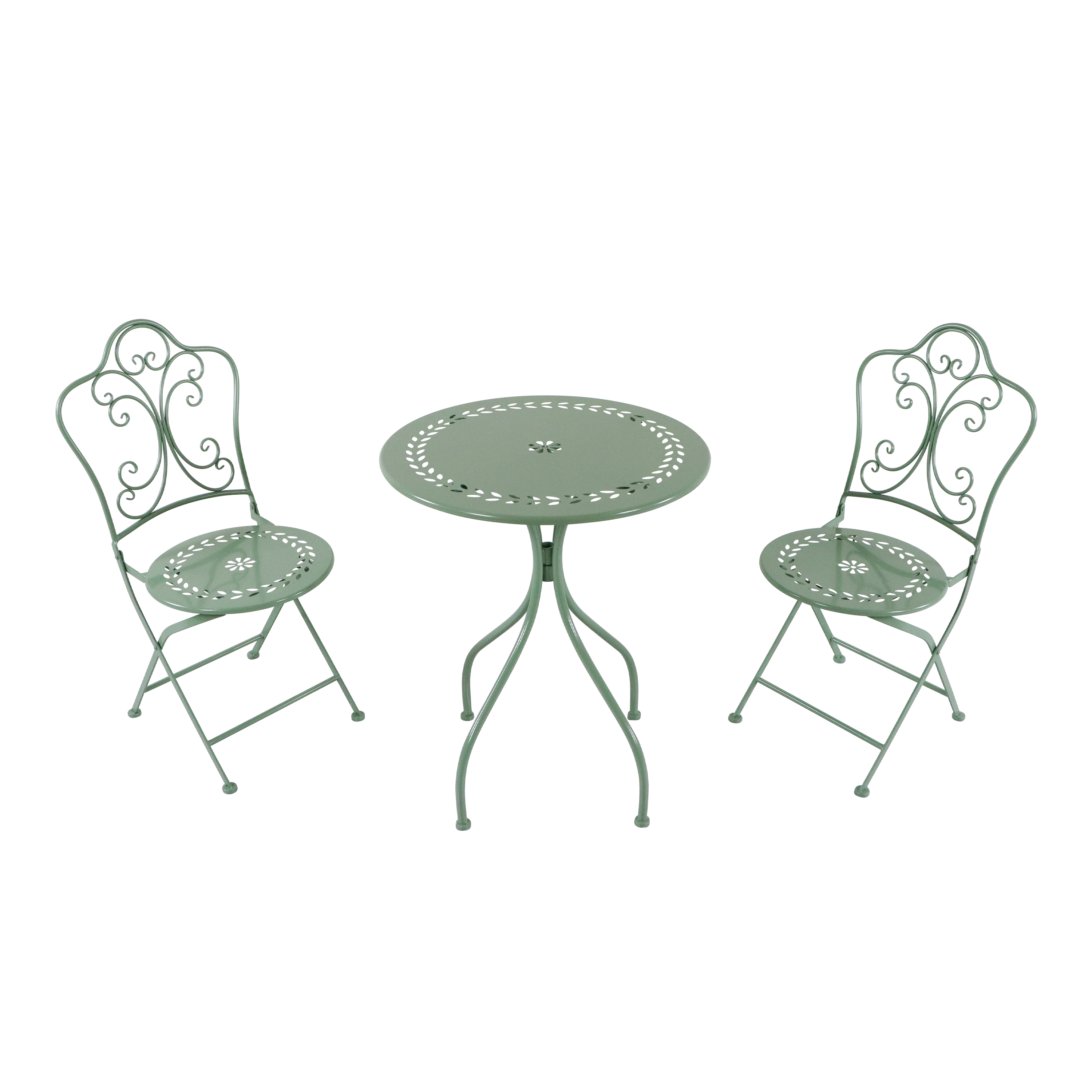 AXI Marilou metalen Bistroset Romantisch Pastelgroen
