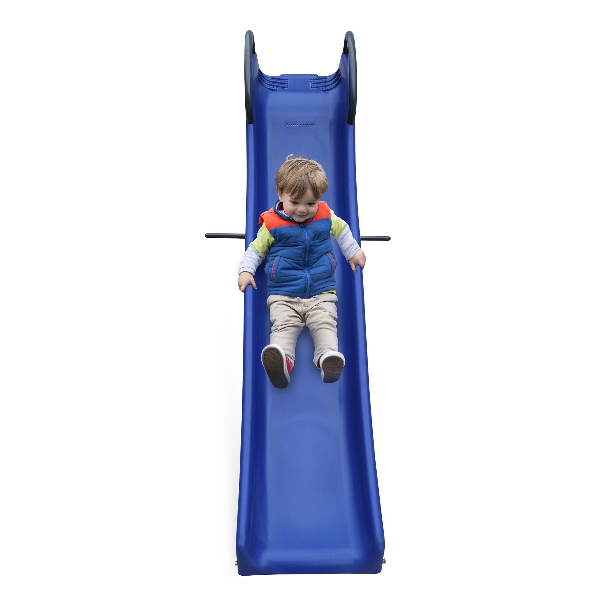 AXI Vrijstaande Glijbaan met wateraansluiting 180cm Blauw/antraciet-8717973931218 AXI Vrijstaande Glijbaan met wateraansluiting 180cm Blauw/antraciet