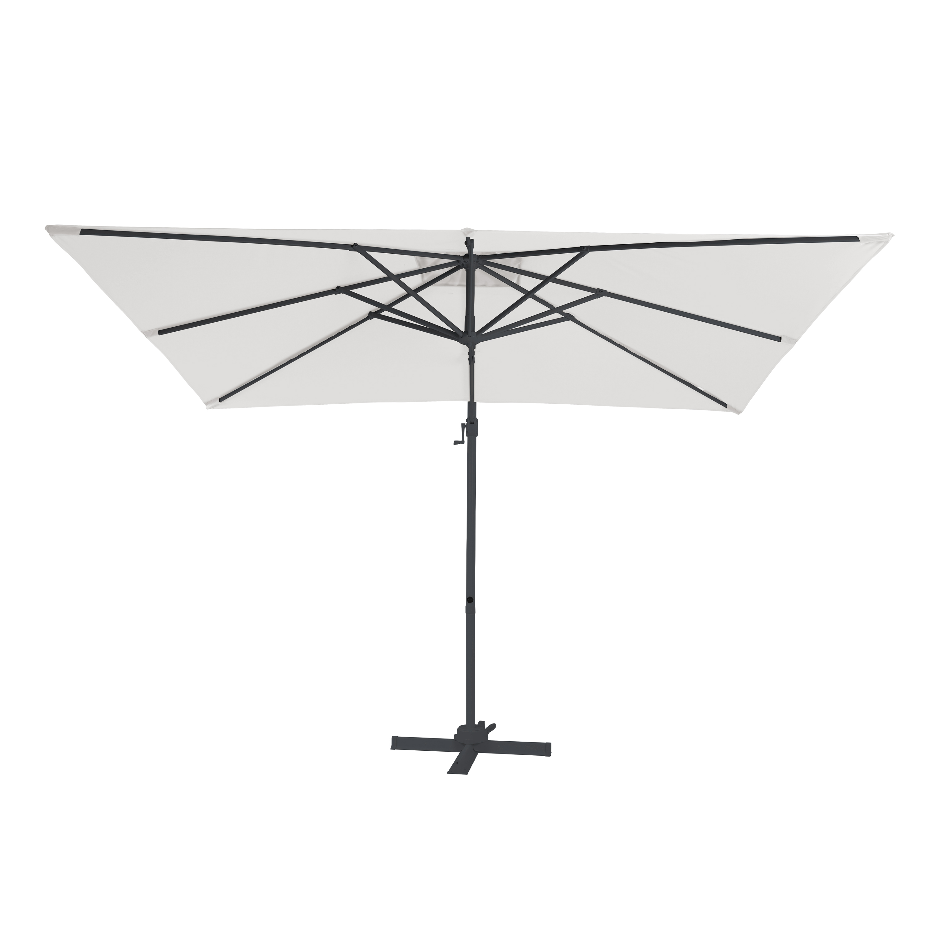 AXI Coco Floating Parasol 200x300 Anthracite/Beige