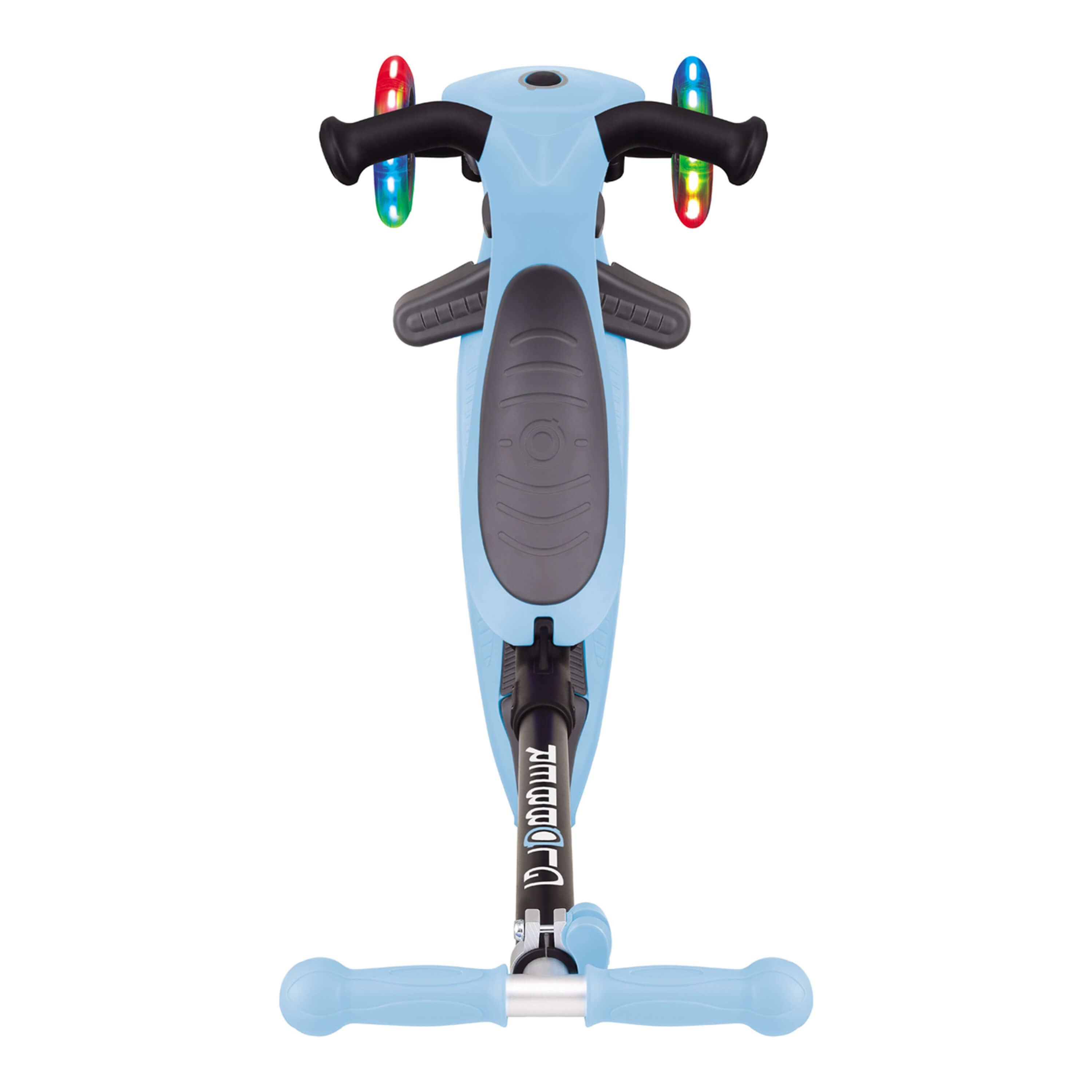 Globber Go Up Foldable Plus Lights 3-in-1 Step Pastel Blauw