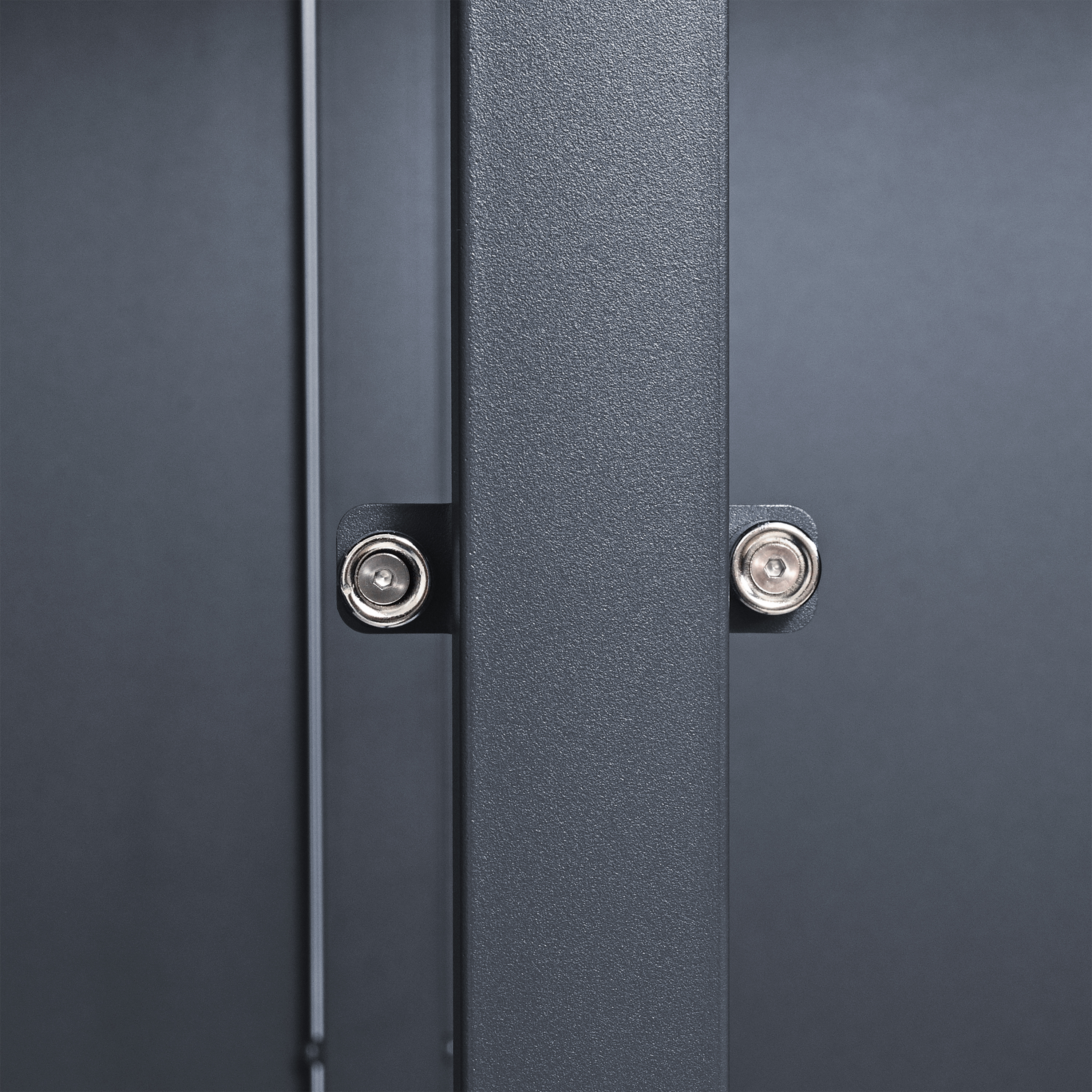 AXI Luke Metal Garbage Bin Shed - 1 Garbage Bin