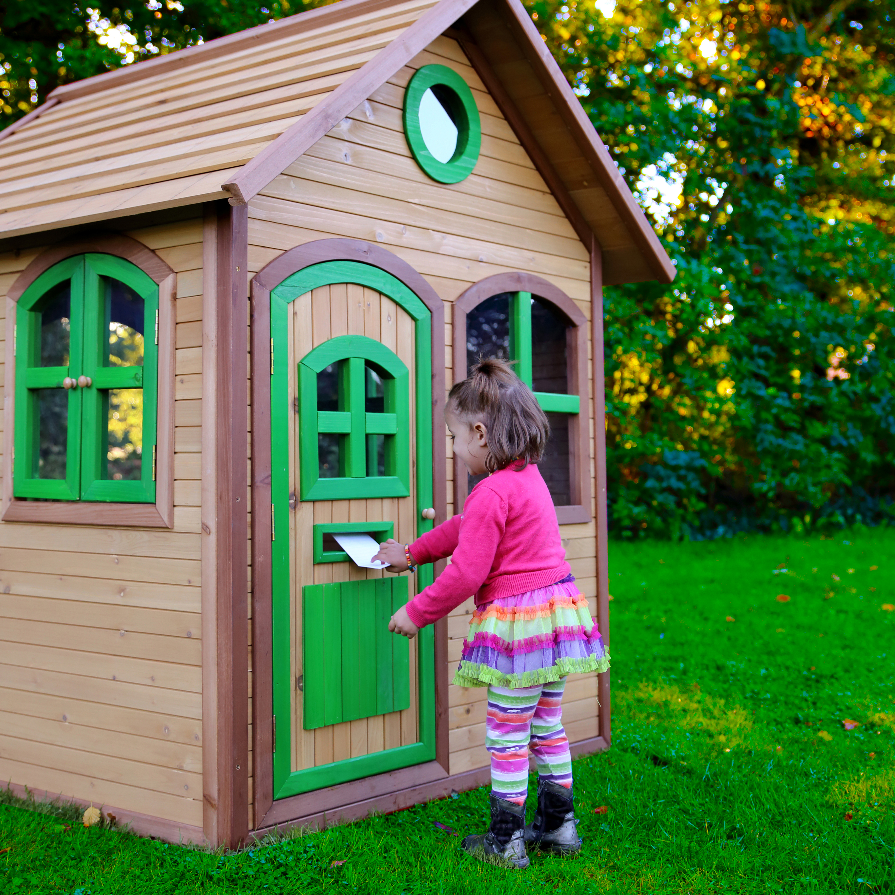 AXI Julia Playhouse Brown/Green