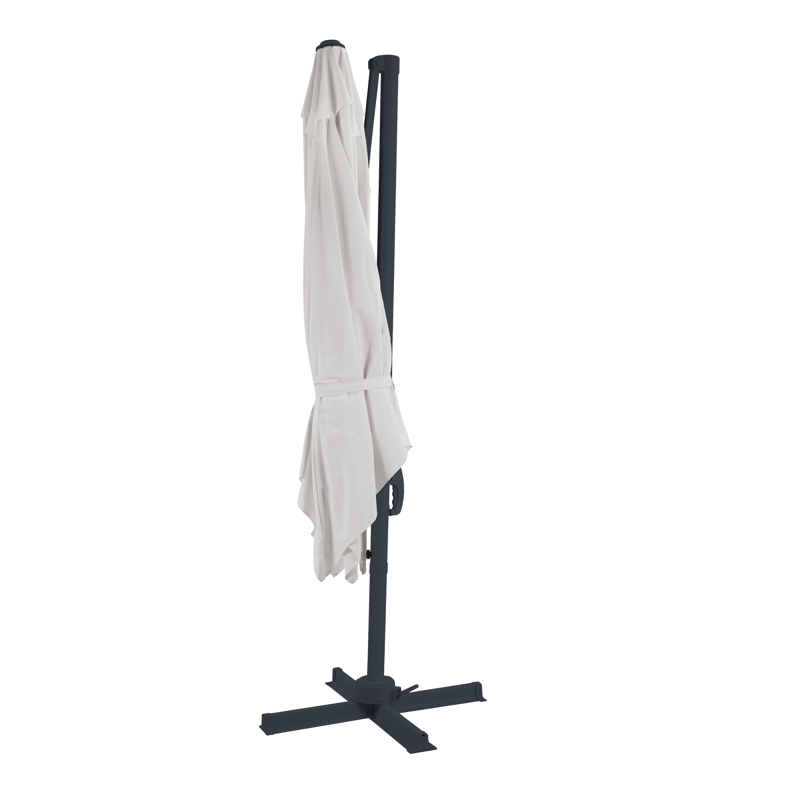 AXI Nima Floating Parasol 300x300 Anthracite/Beige