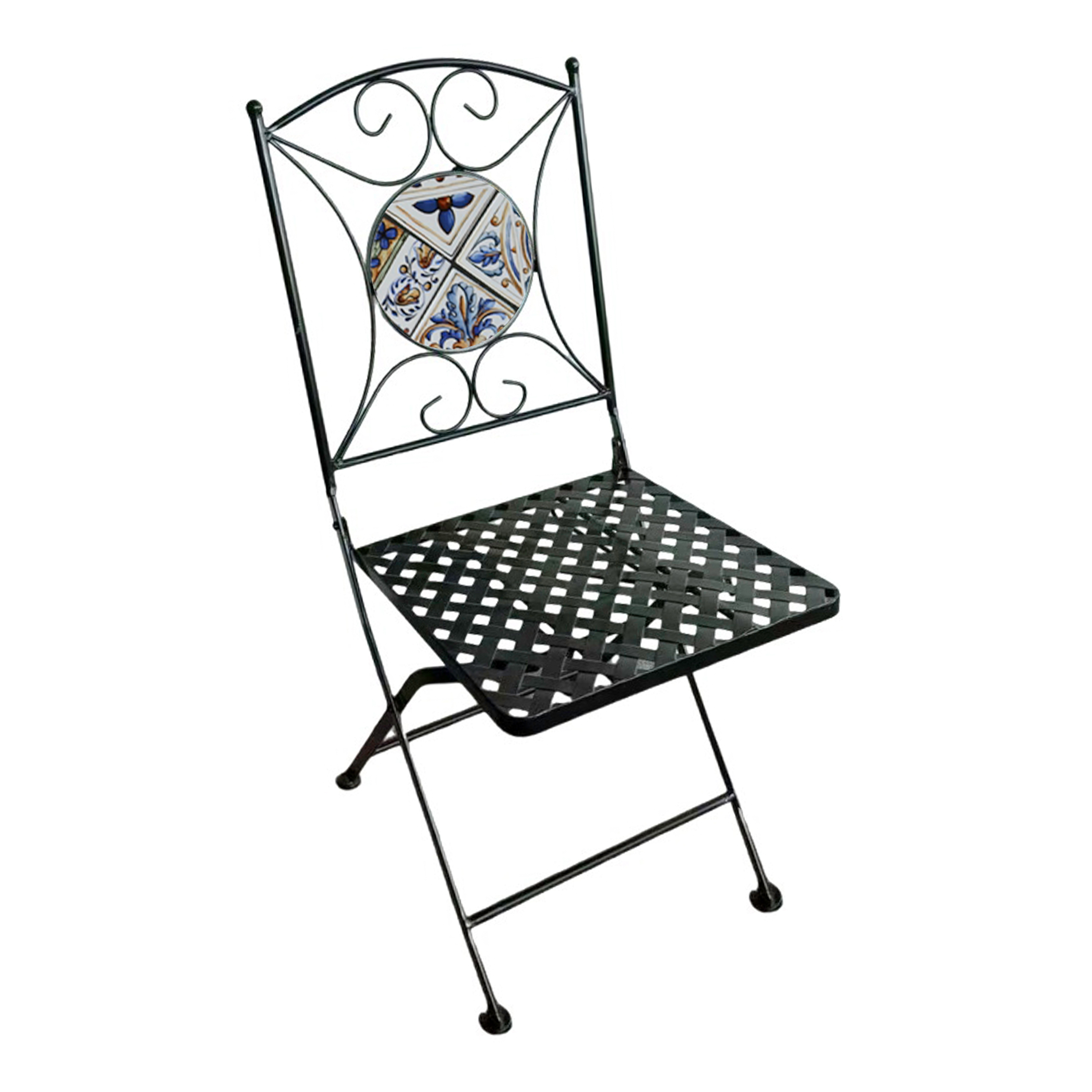 AXI Camilla Bistro Chairs Foldable Soft Blue – Set 2 pieces