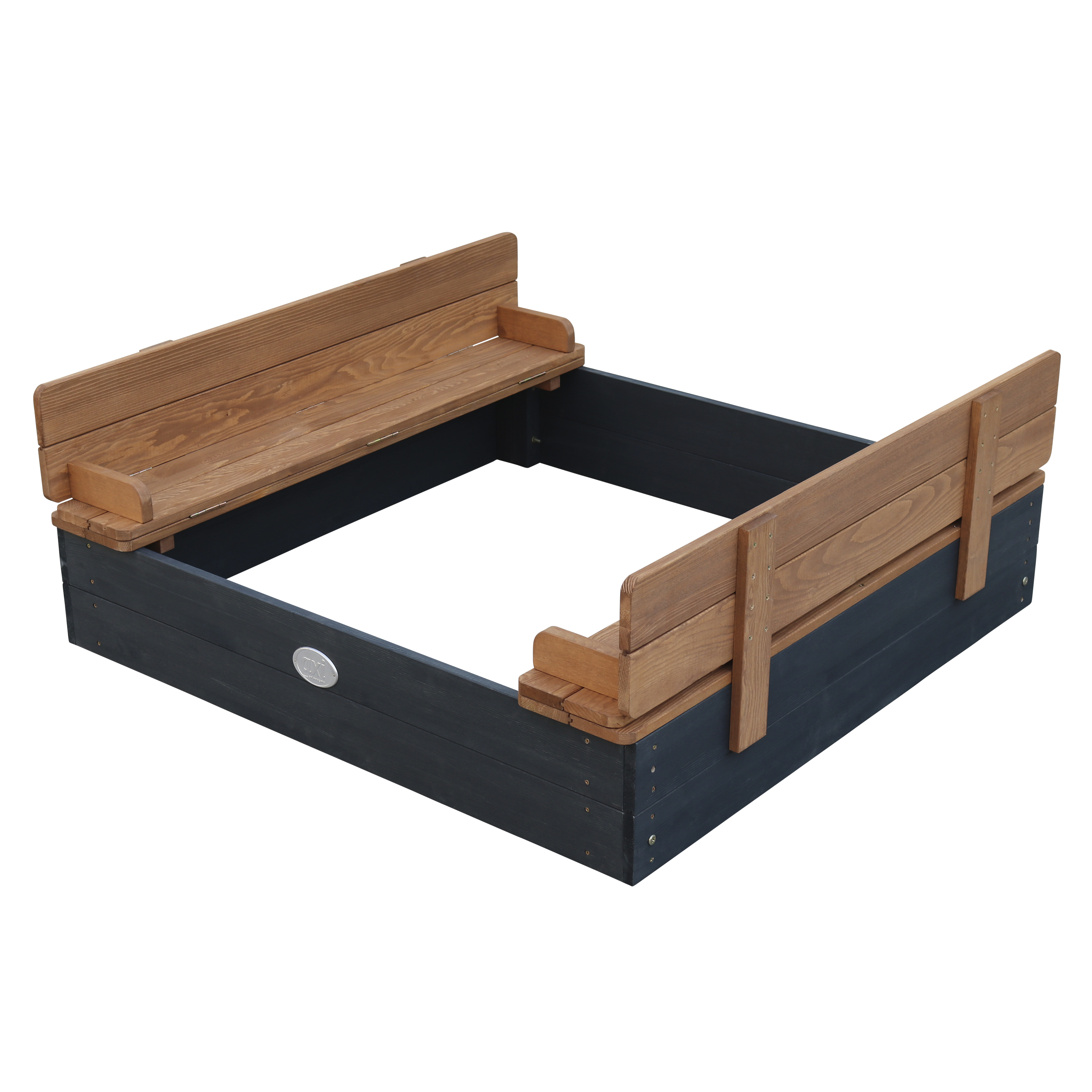 AXI Ella Sandbox 100 x 95 cm - Anthracite/Brown