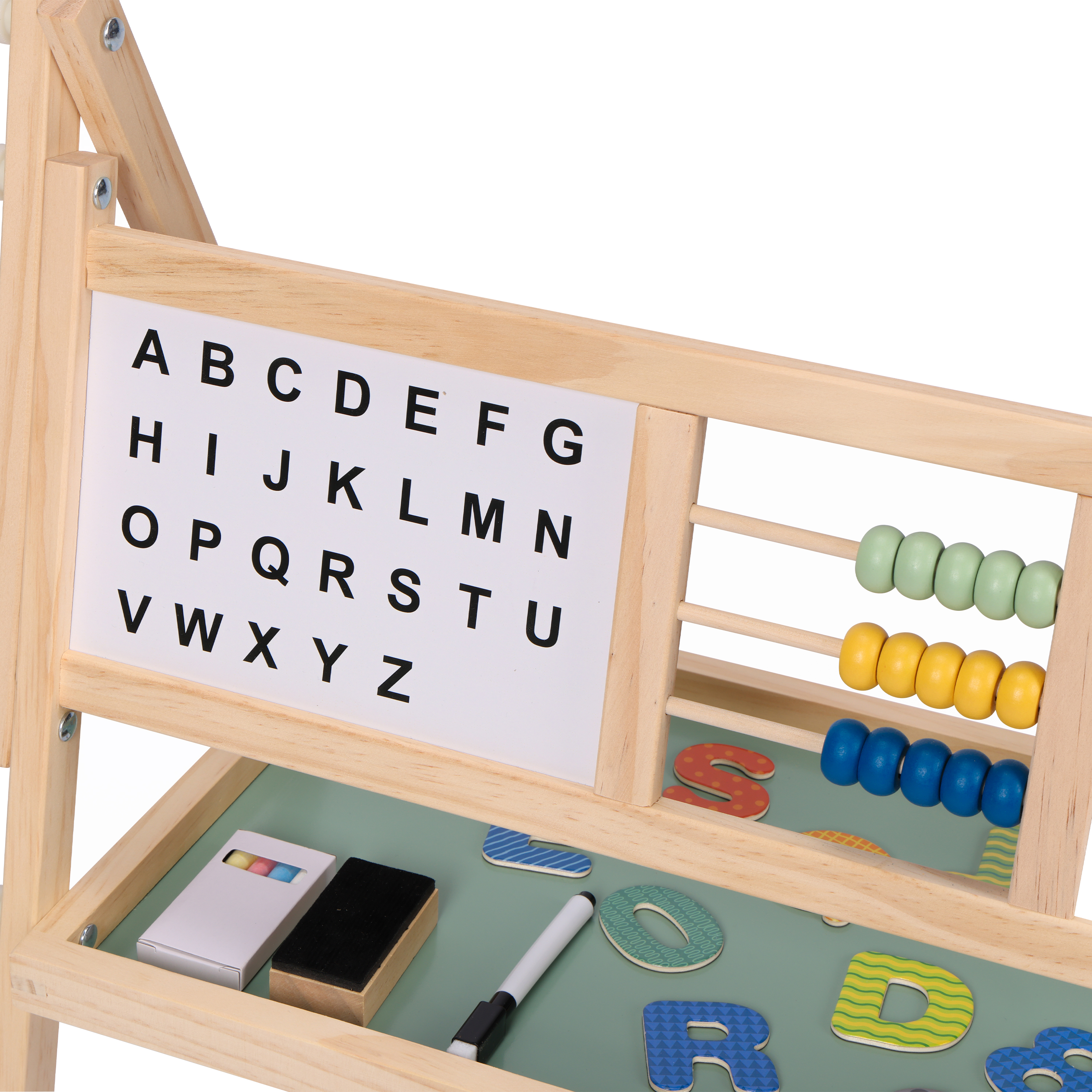 Sunny Nola Activity Easel - Natural Brown